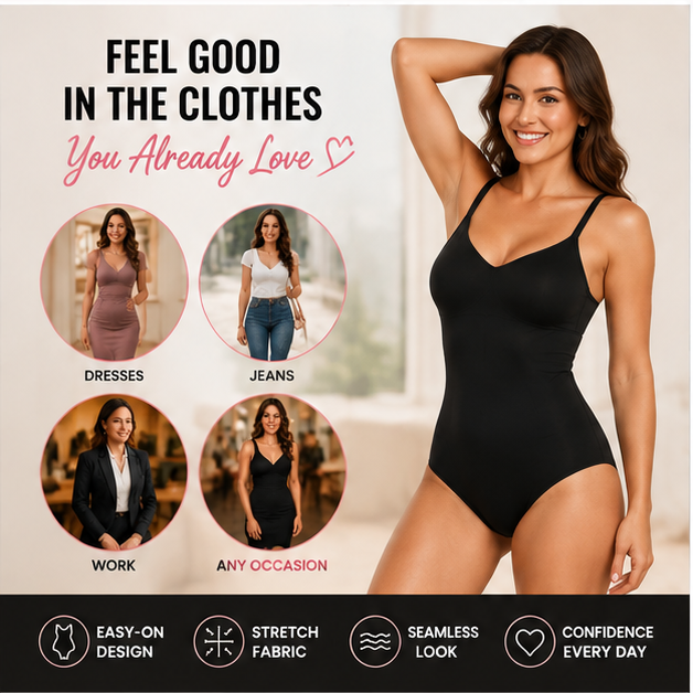 Easyslide Shapewear Tummy & Butt Lift Bodysuit