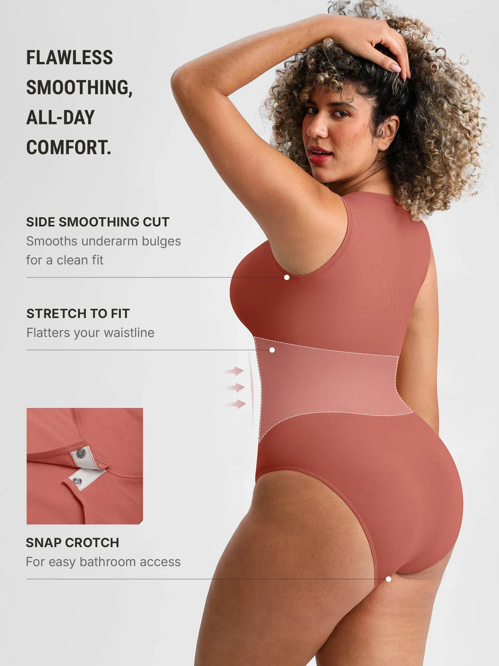 Scoop Neck Buttery Seamless Everyday Bodysuit
