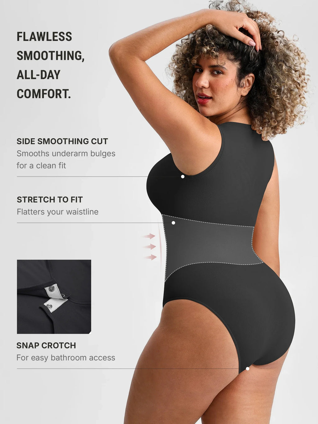 Scoop Neck Buttery Seamless Everyday Bodysuit