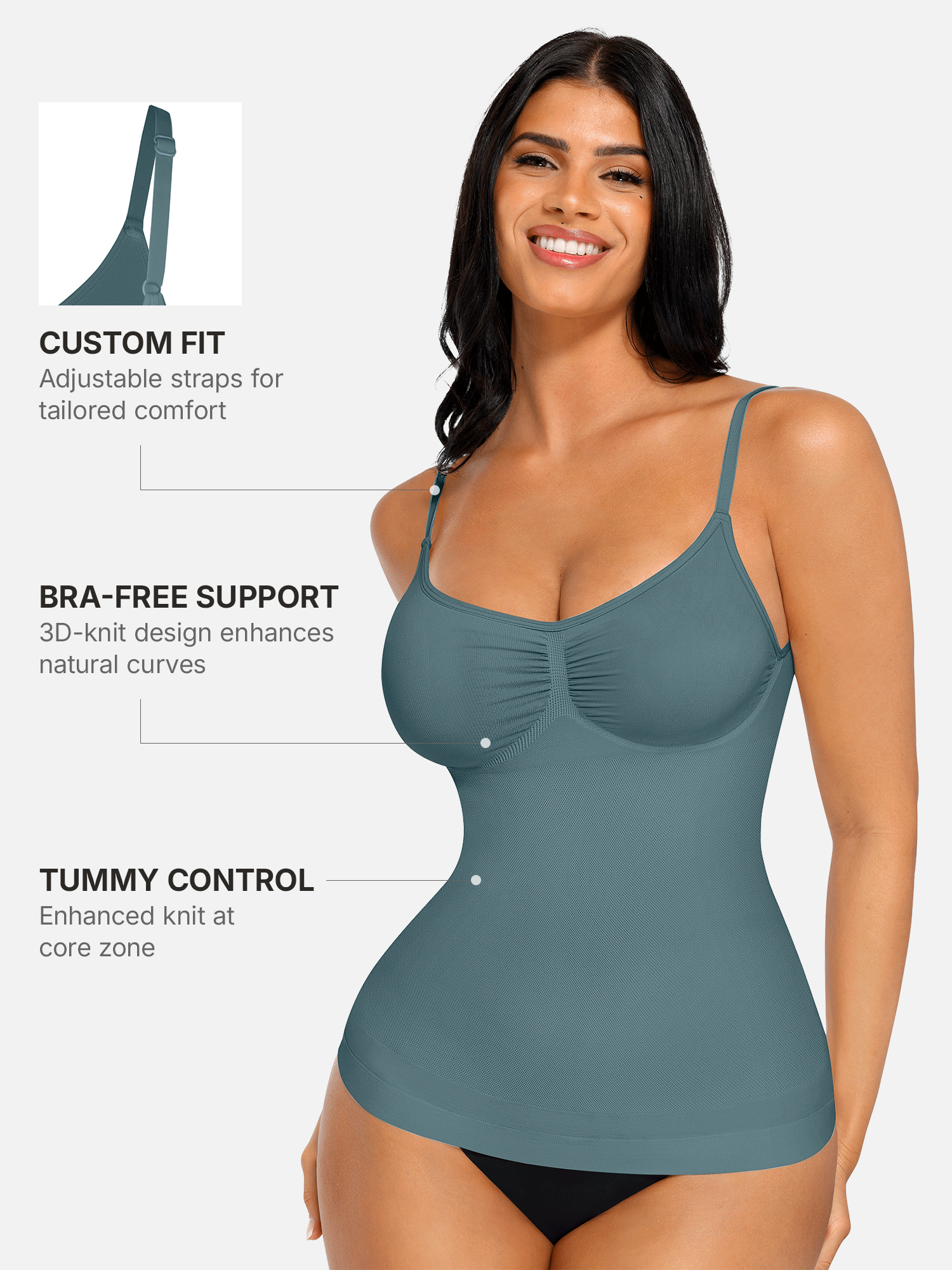 Bust Support Shaping Tank Top