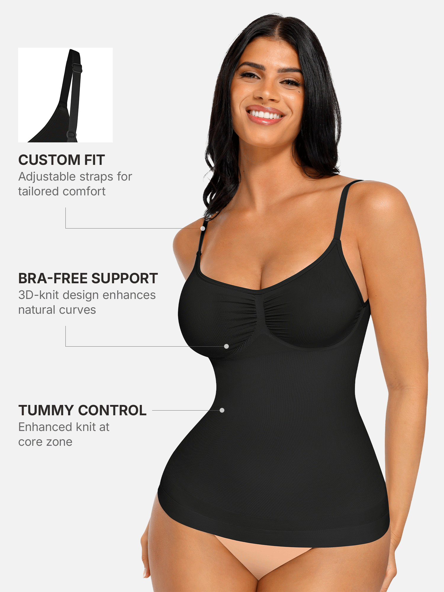 Bust Support Shaping Tank Top