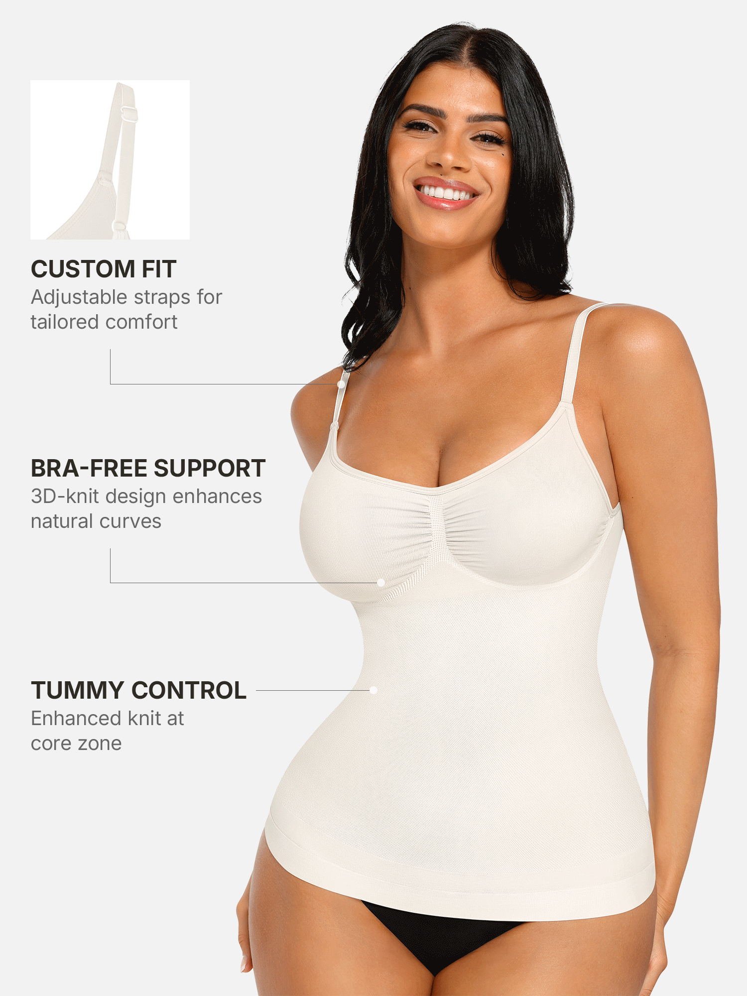 Bust Support Shaping Tank Top