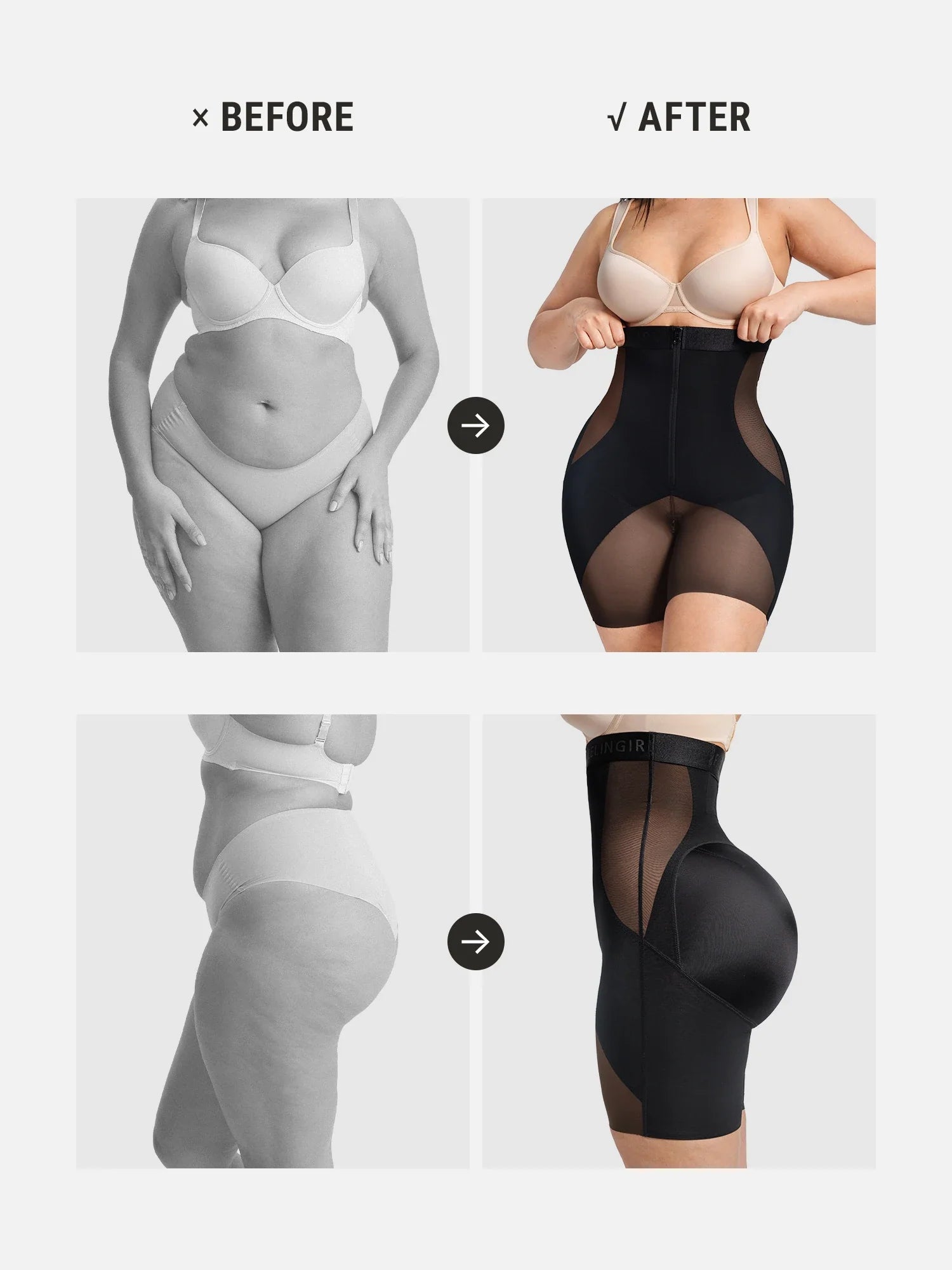 Tummy Control Butt Lift Shaper Shorts