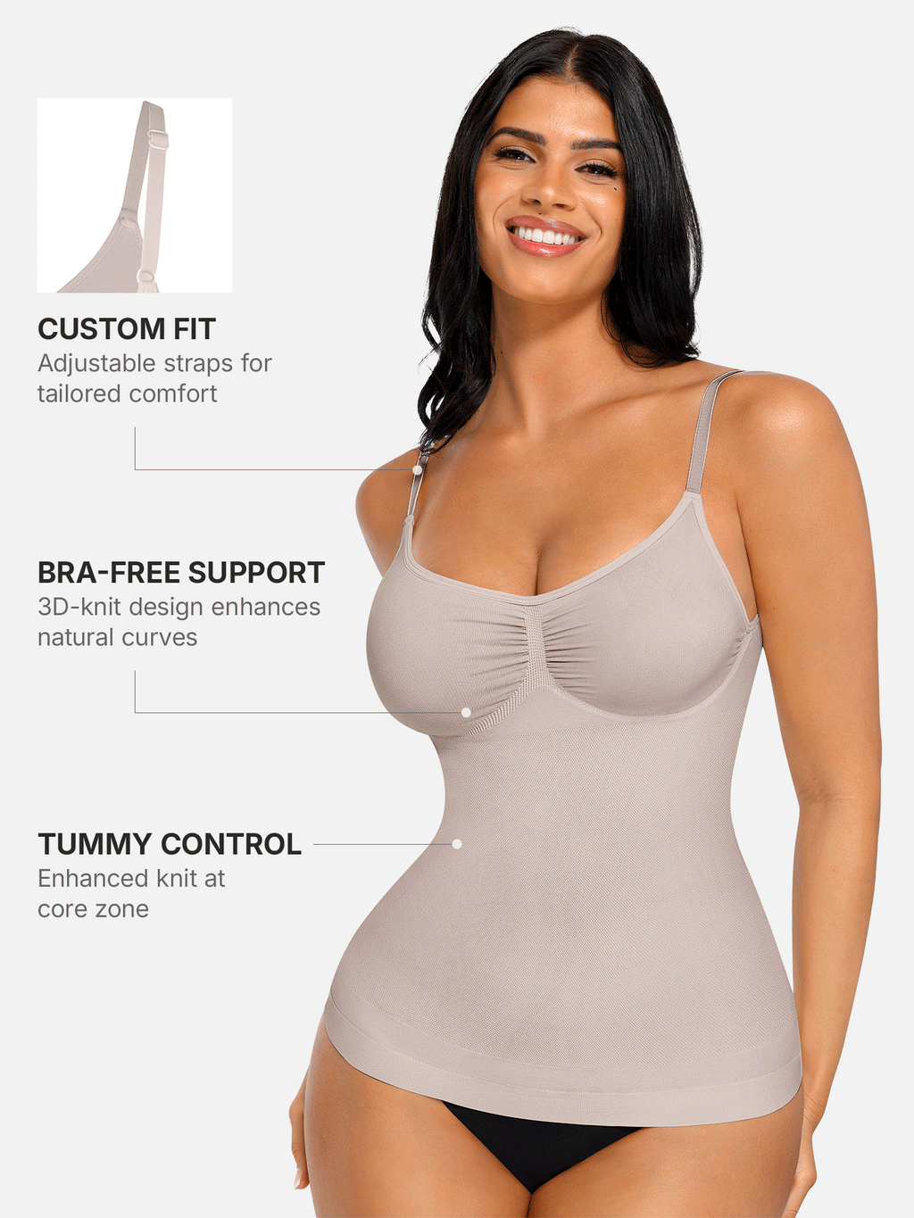 Bust Support Shaping Tank Top