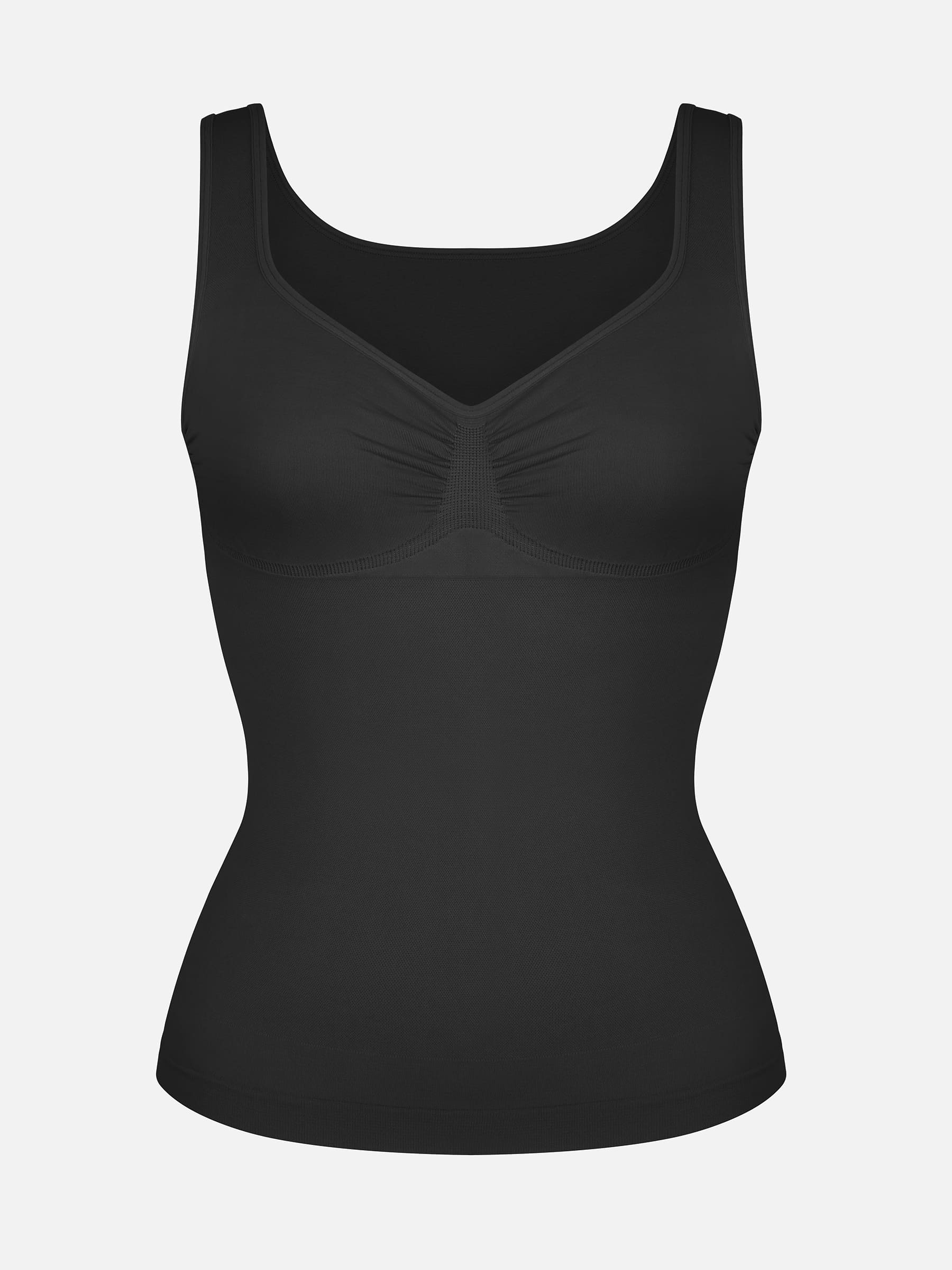 Seamless Everyday Tummy Control Wide Strap Tank Top