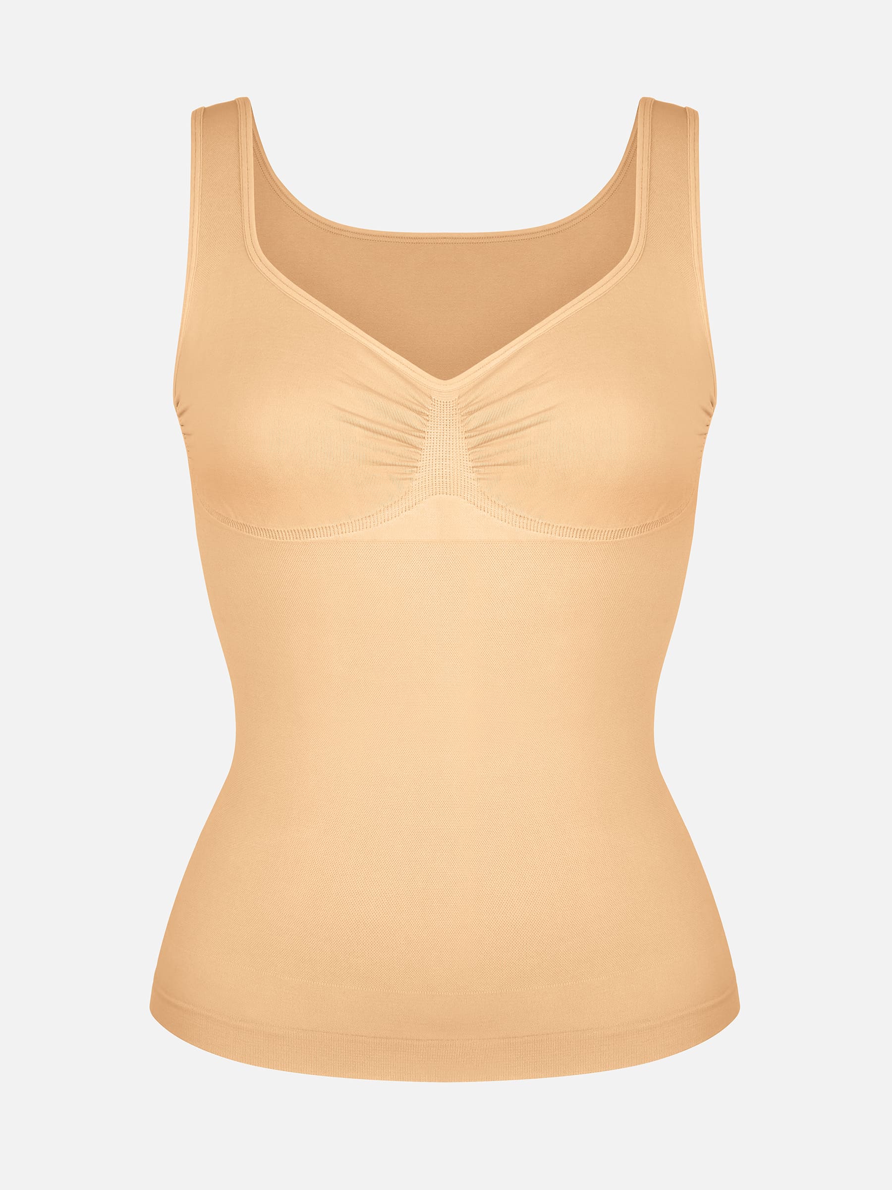 Seamless Everyday Tummy Control Wide Strap Tank Top