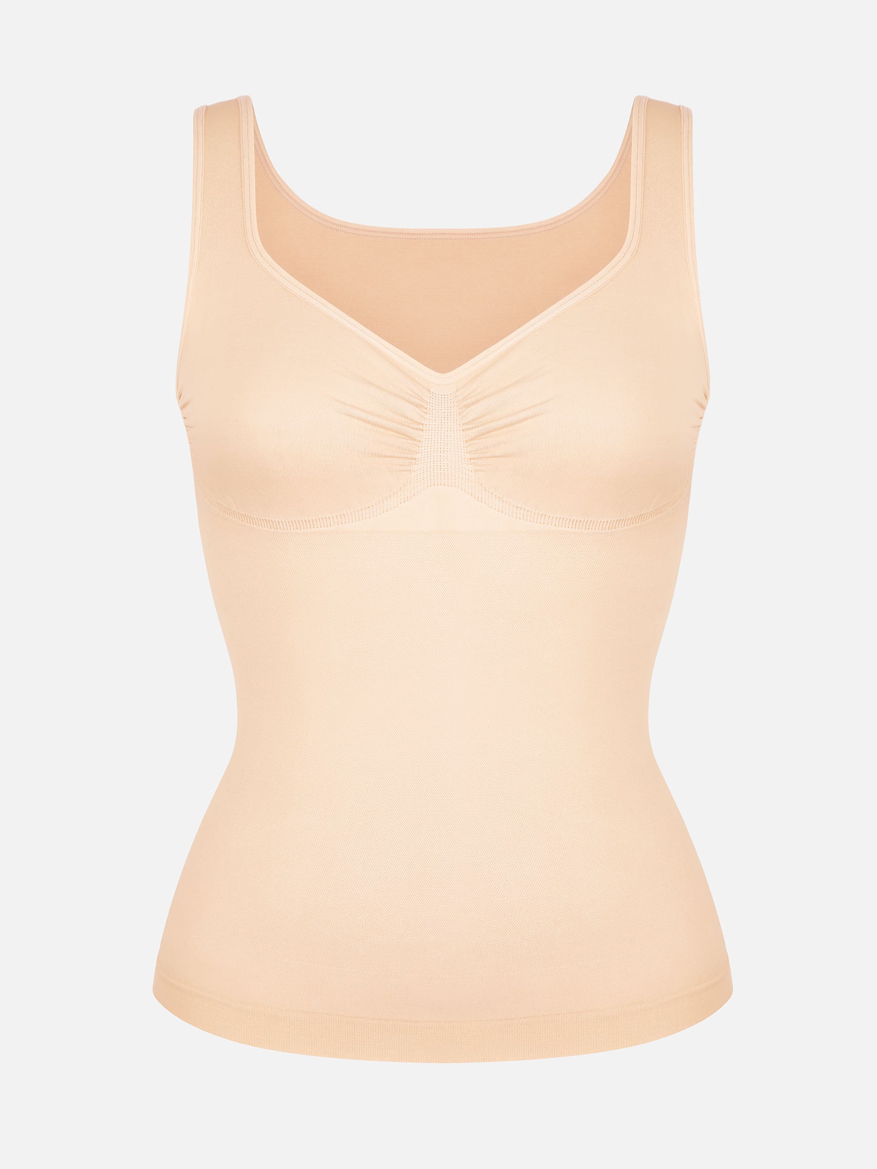 Seamless Everyday Tummy Control Wide Strap Tank Top
