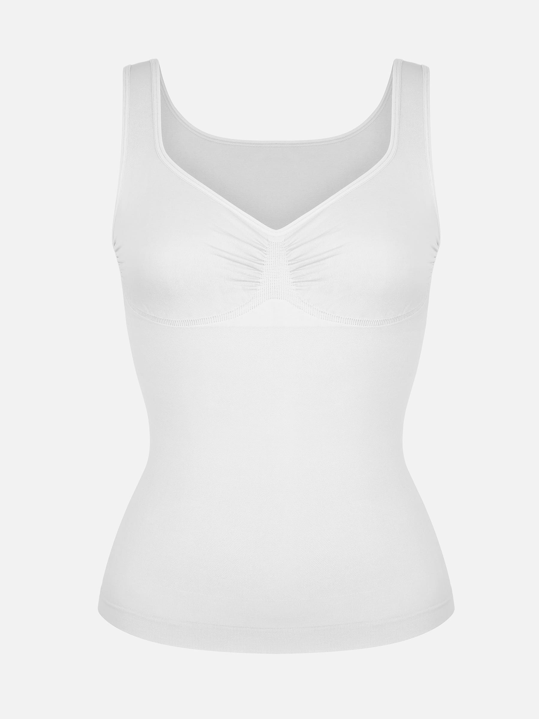 Seamless Everyday Tummy Control Wide Strap Tank Top