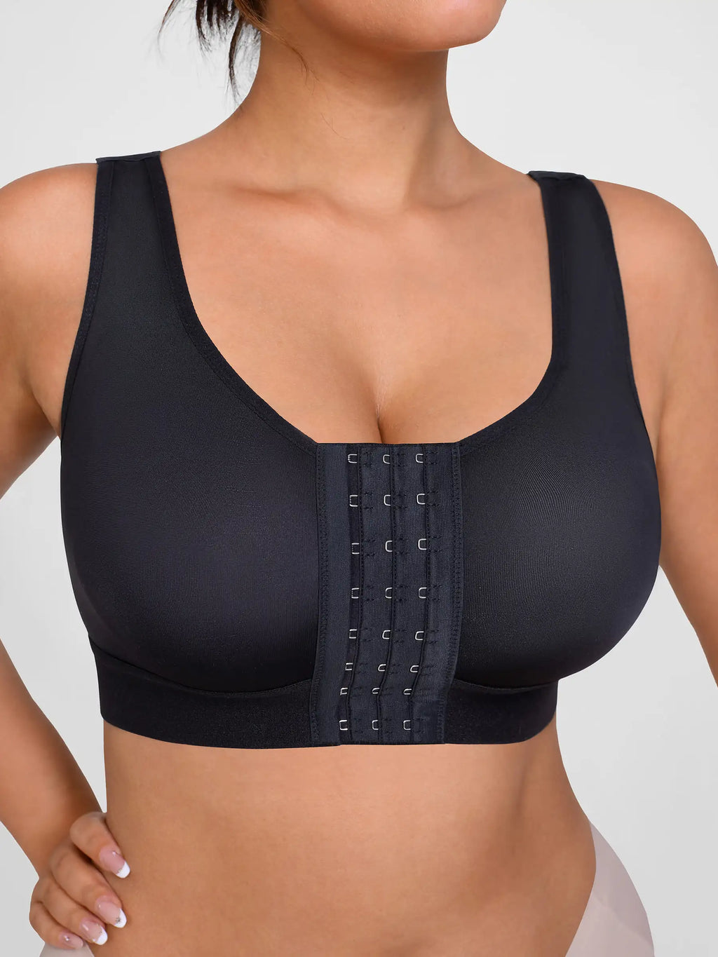Support Front-Closure Breathable Bra