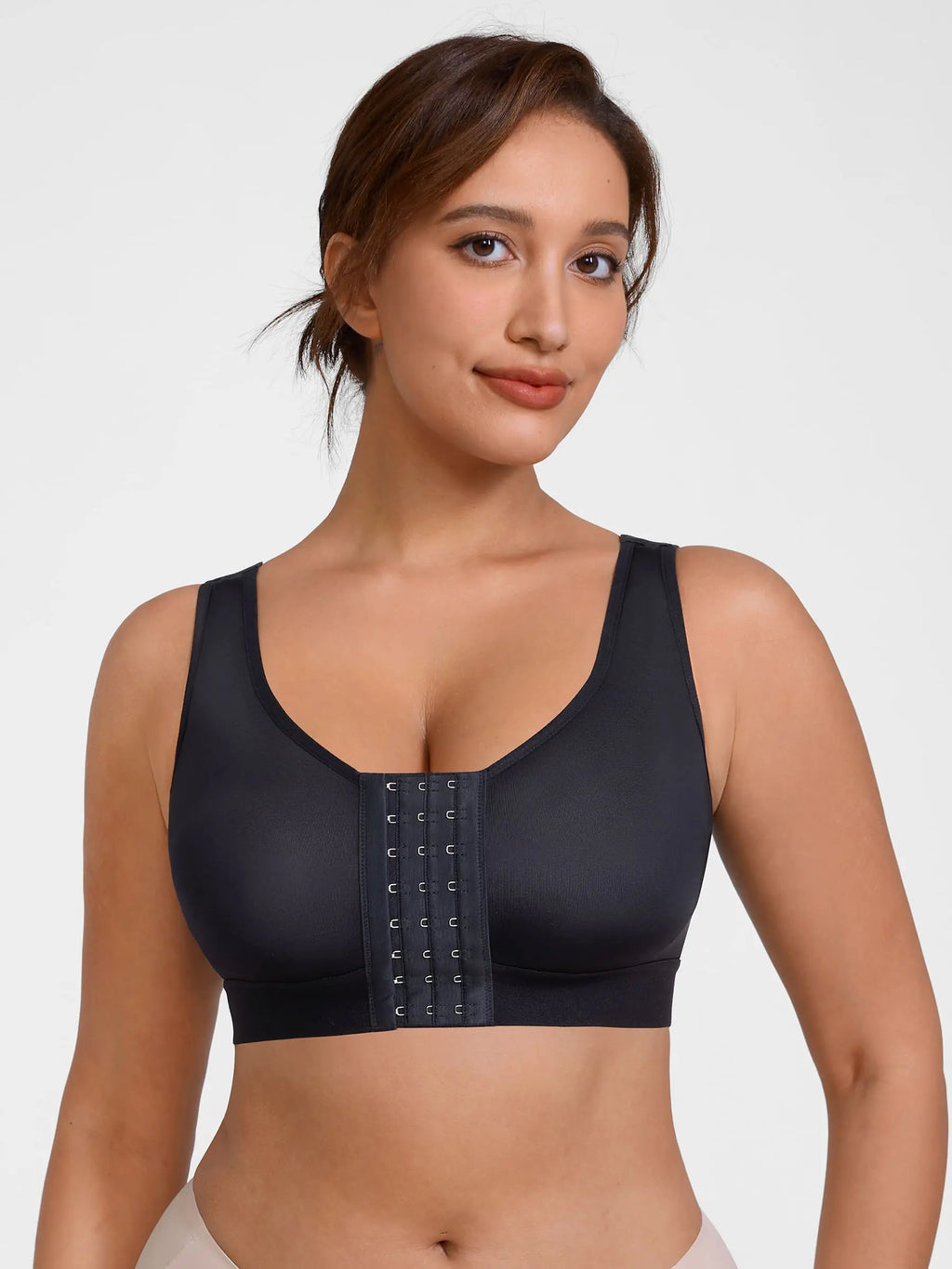 Support Front-Closure Breathable Bra