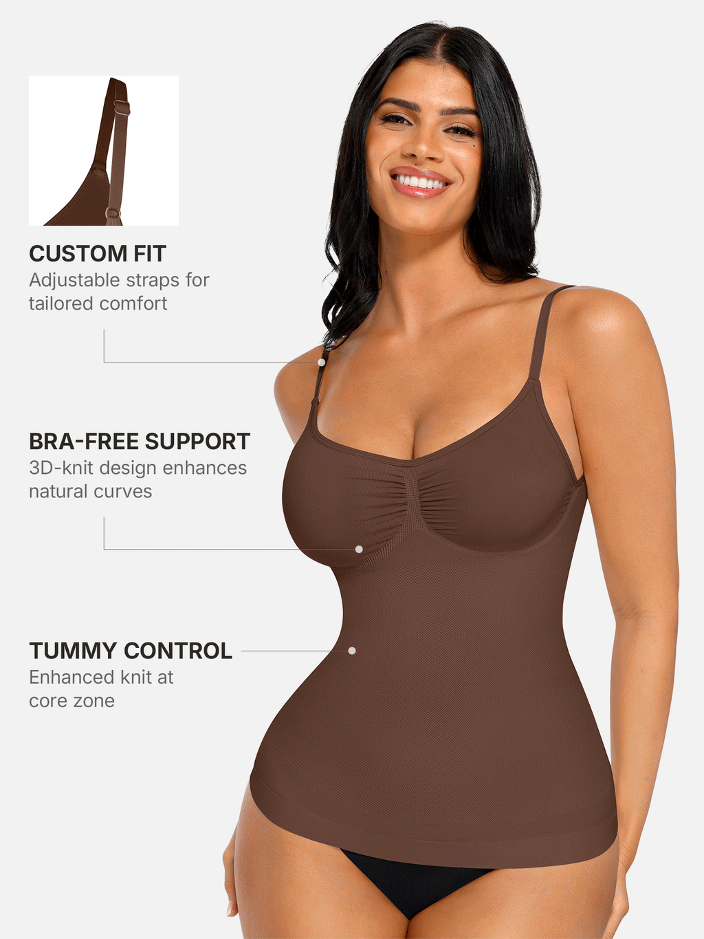 Bust Support Shaping Tank Top