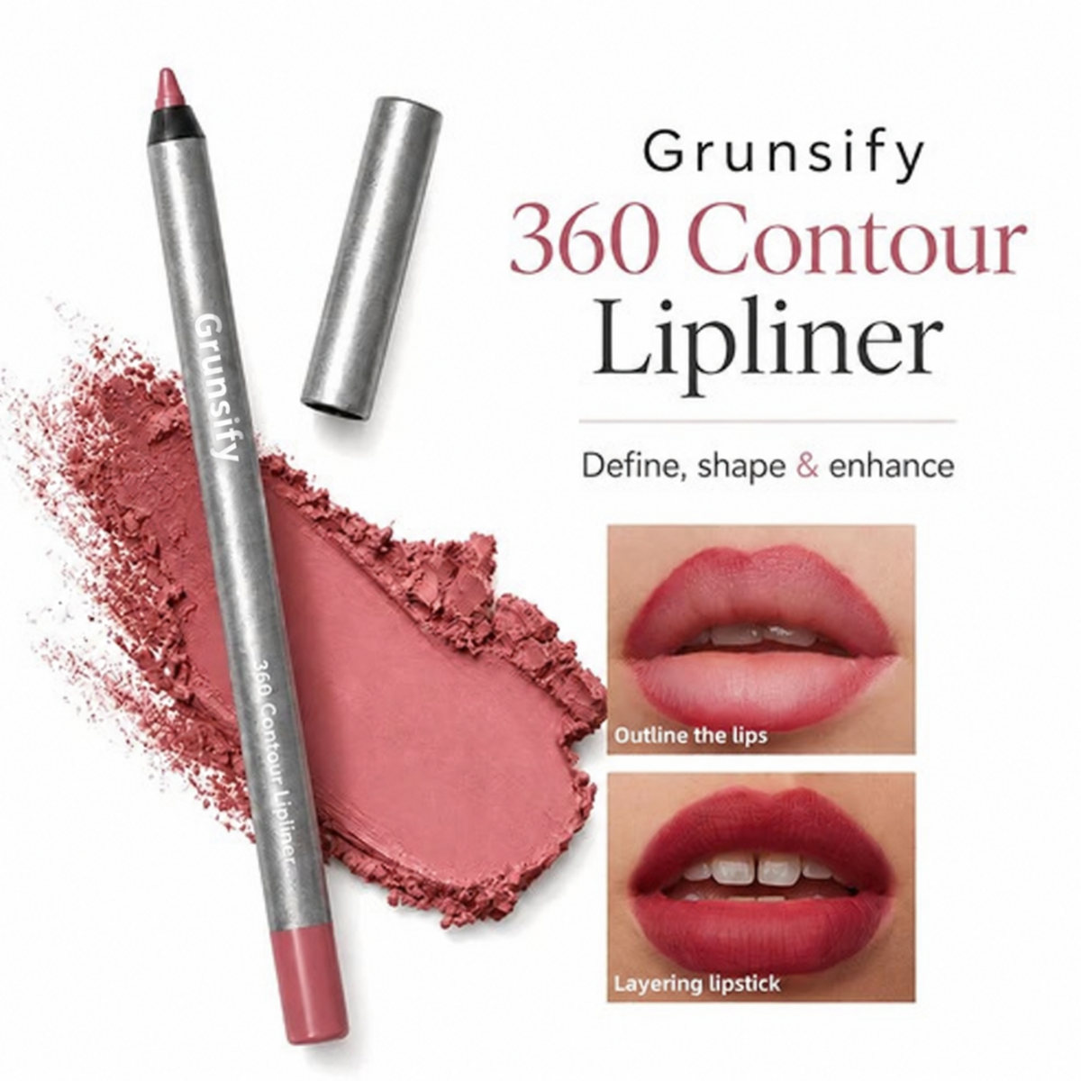 360 Contour Lipliner, Longwear, Waterproof