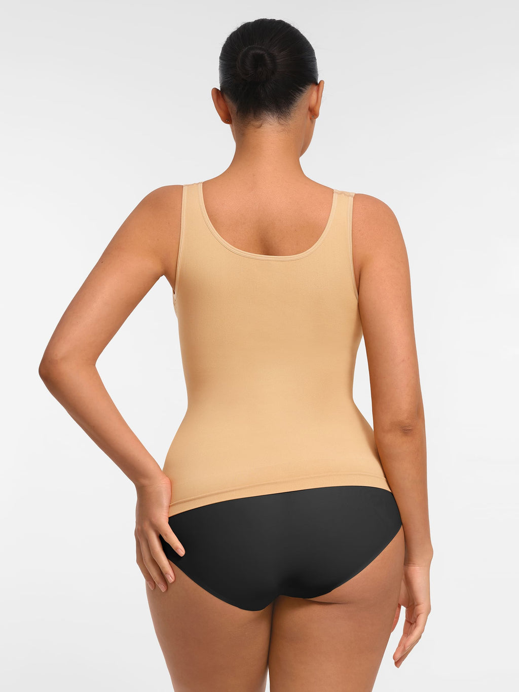 Seamless Everyday Tummy Control Wide Strap Tank Top