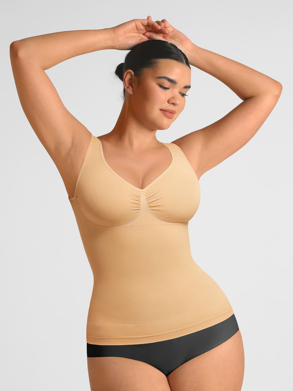Seamless Everyday Tummy Control Wide Strap Tank Top