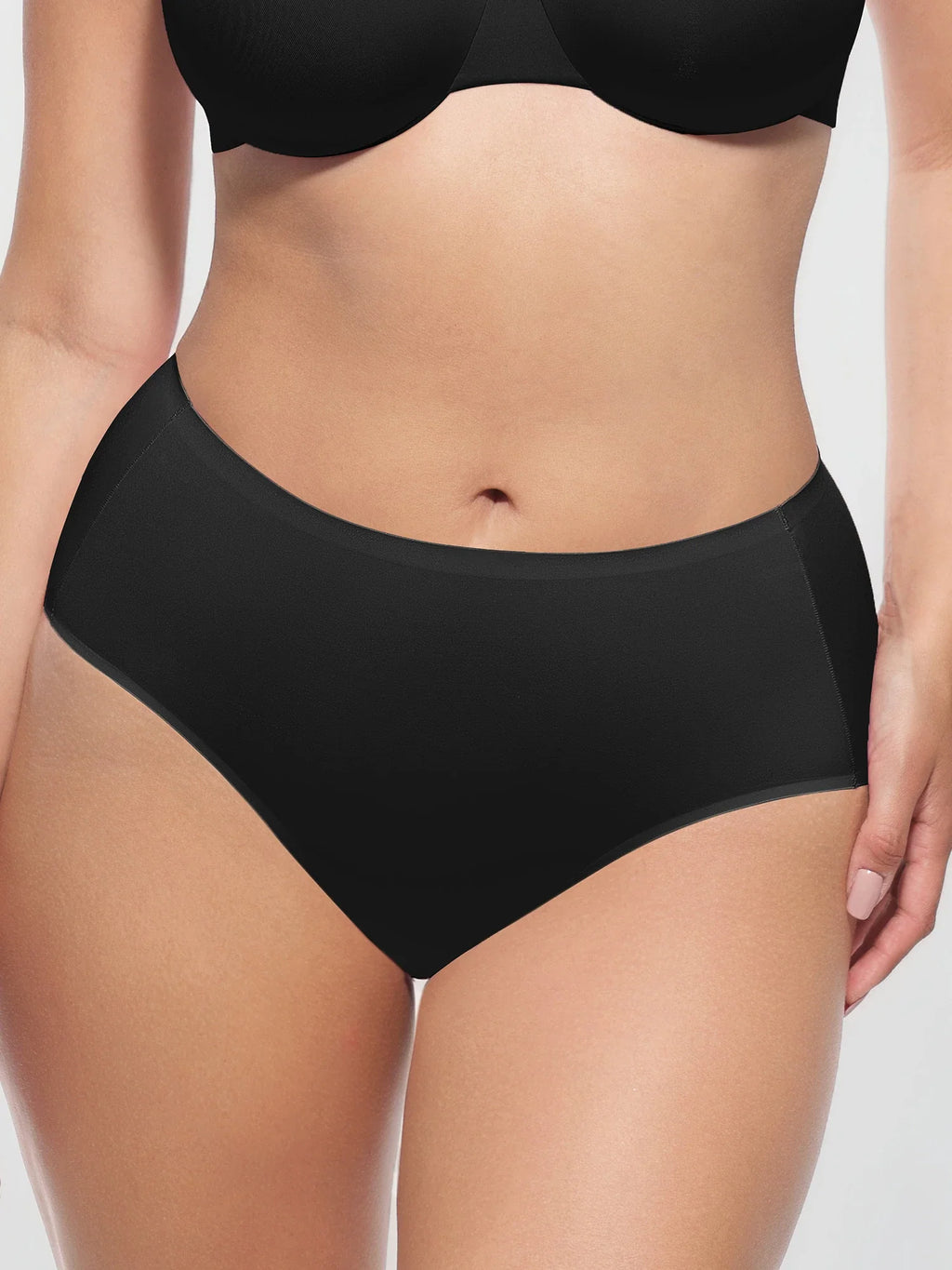 Cloud-Like Mid-Waist Brief Panties