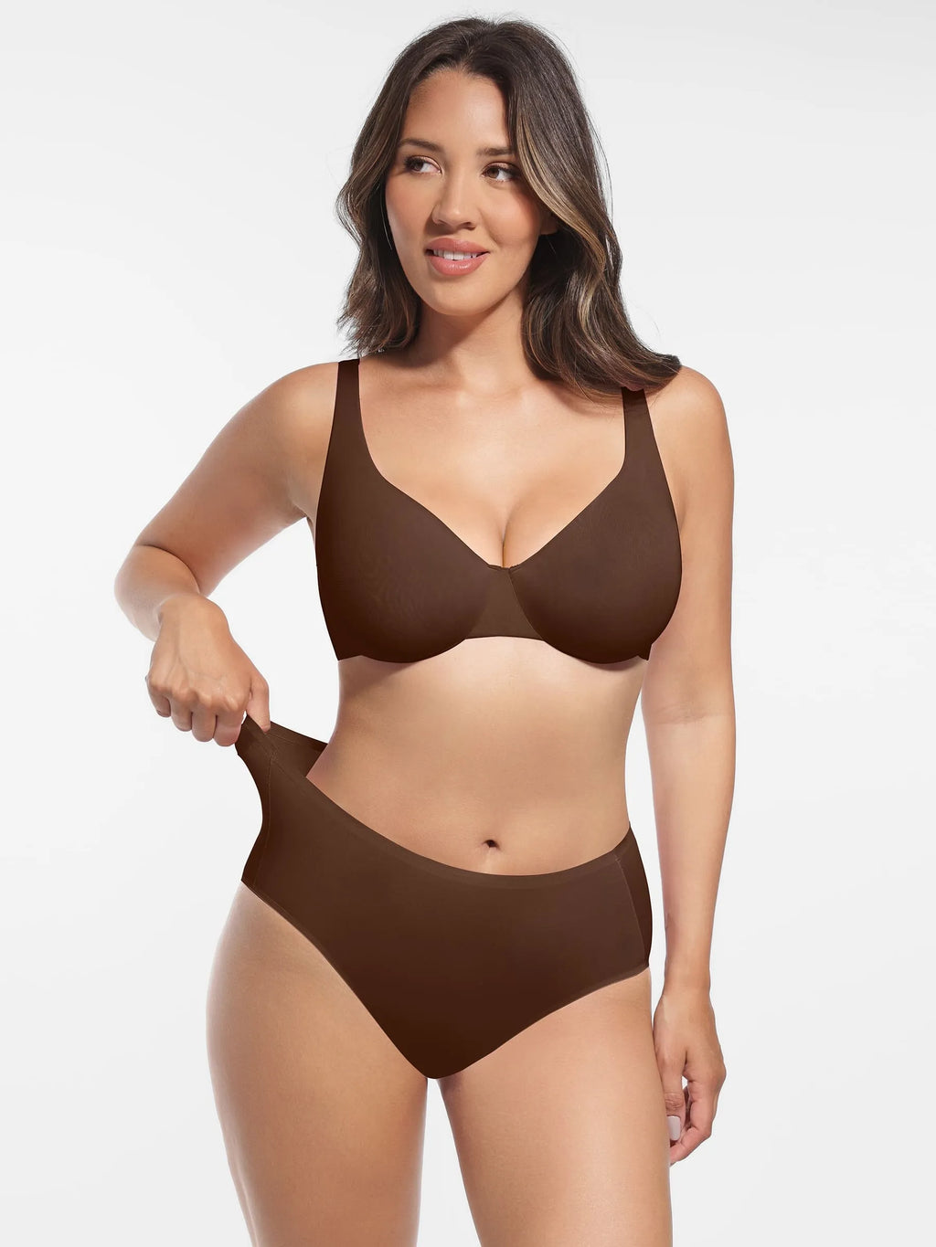 Cloud-Like Mid-Waist Brief Panties
