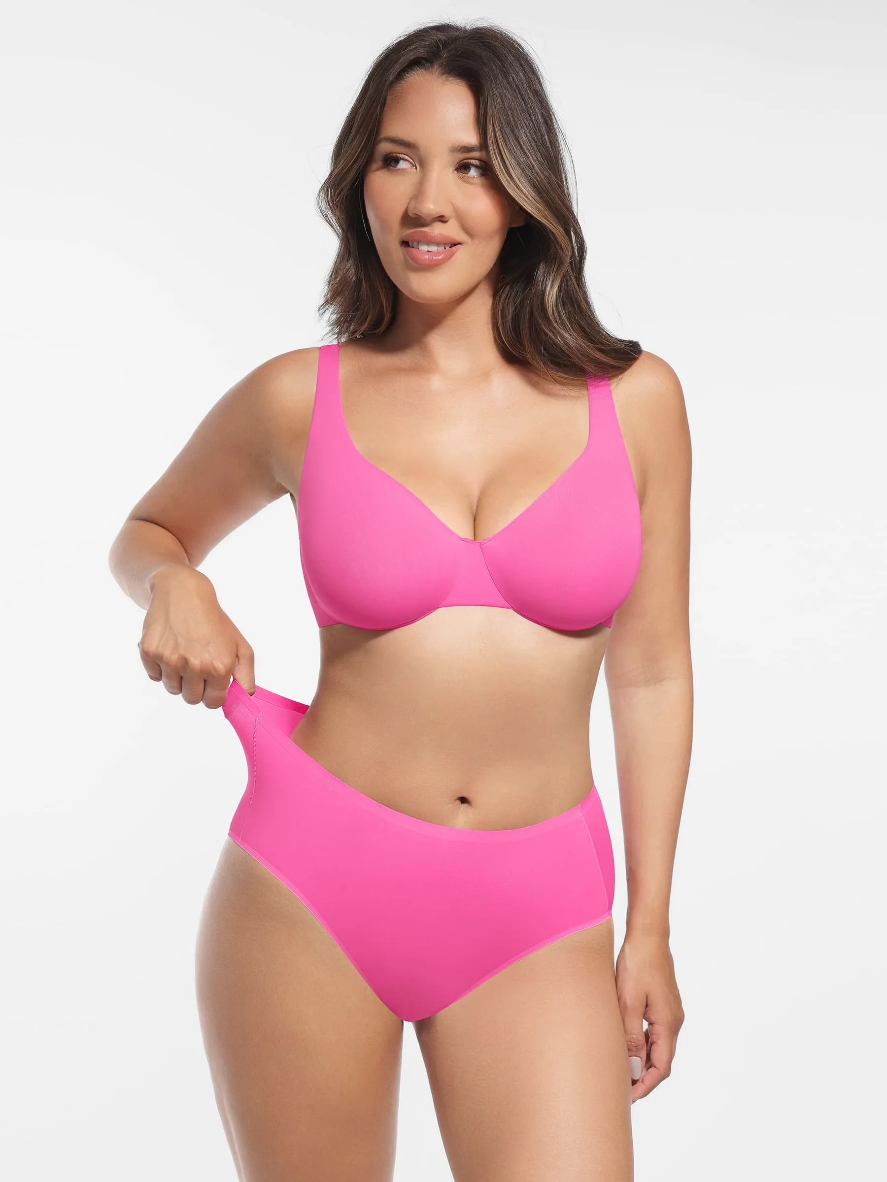 Cloud-Like Mid-Waist Brief Panties