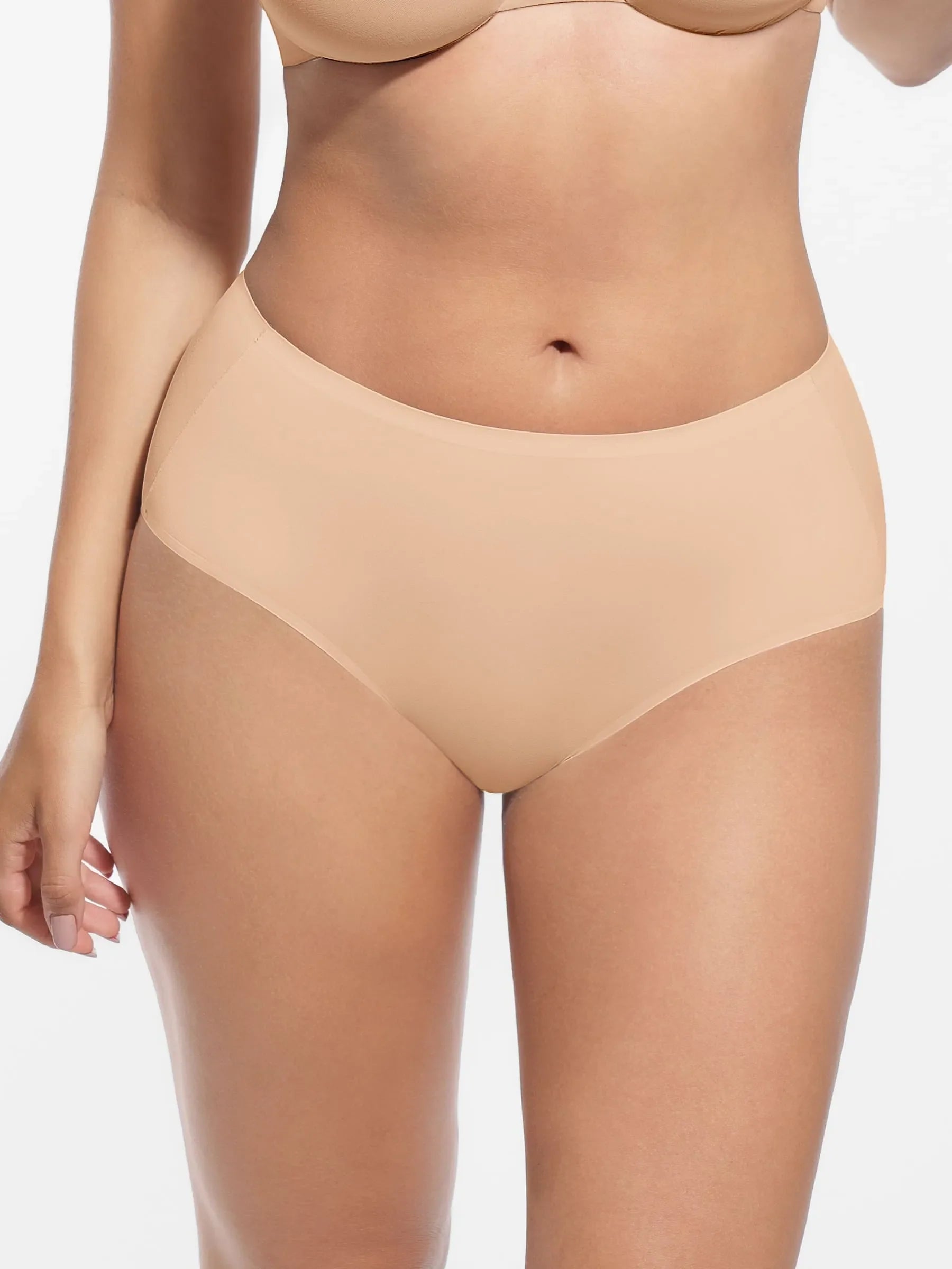 Cloud-Like Mid-Waist Brief Panties