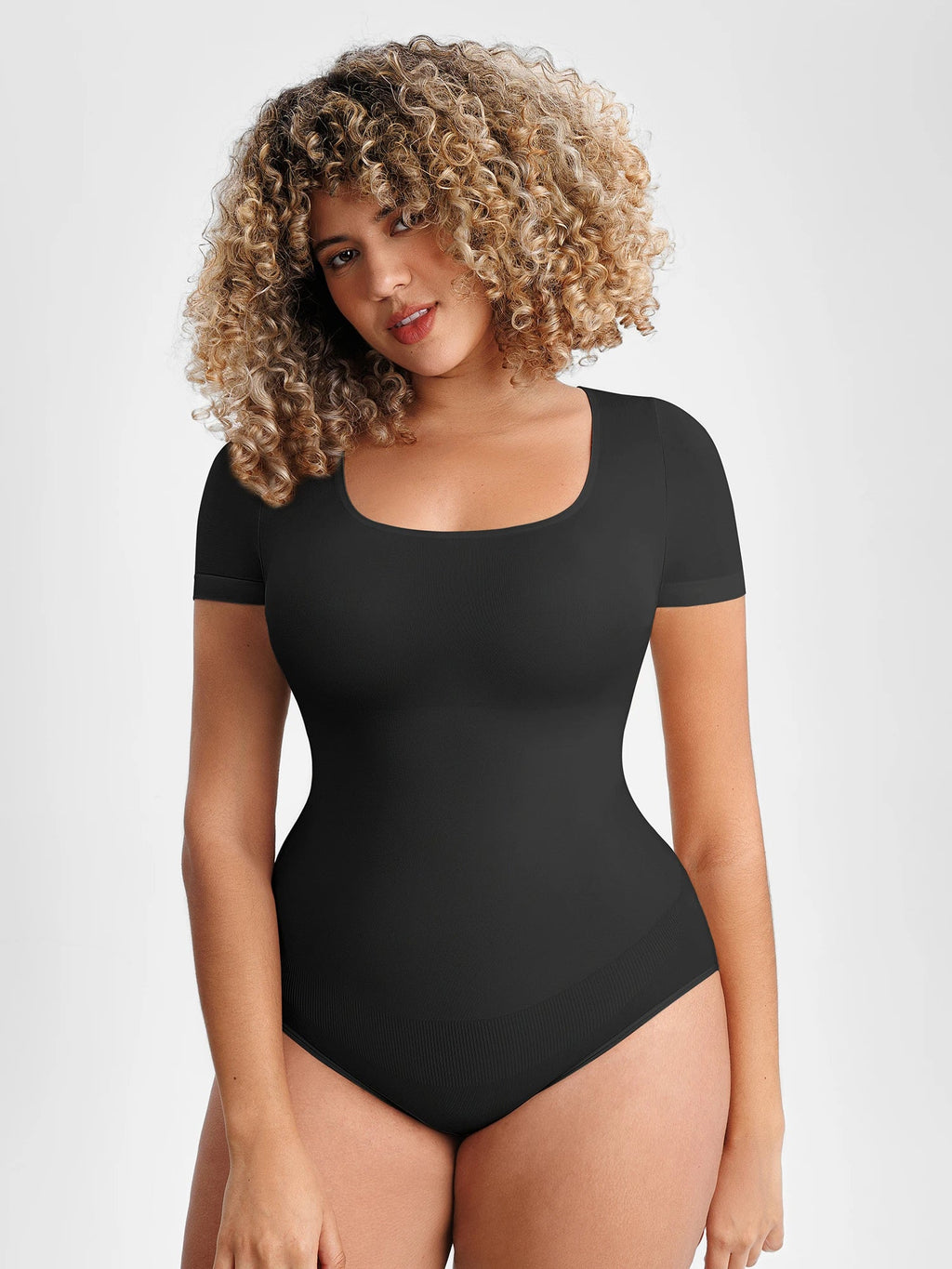 Scoop Neck Buttery Seamless Everyday Bodysuit