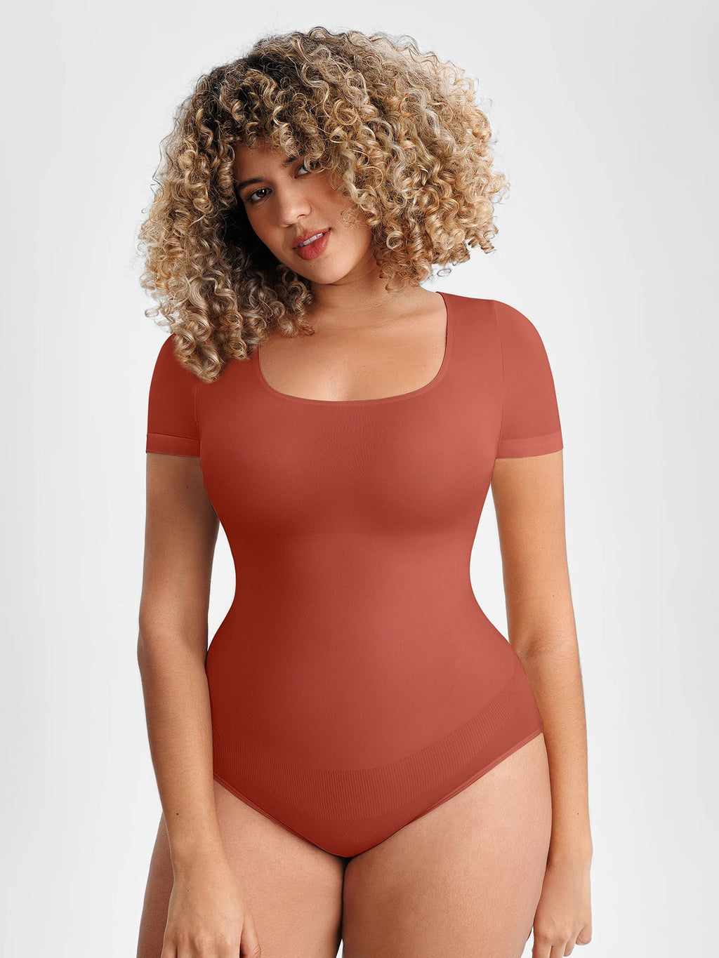 Scoop Neck Buttery Seamless Everyday Bodysuit
