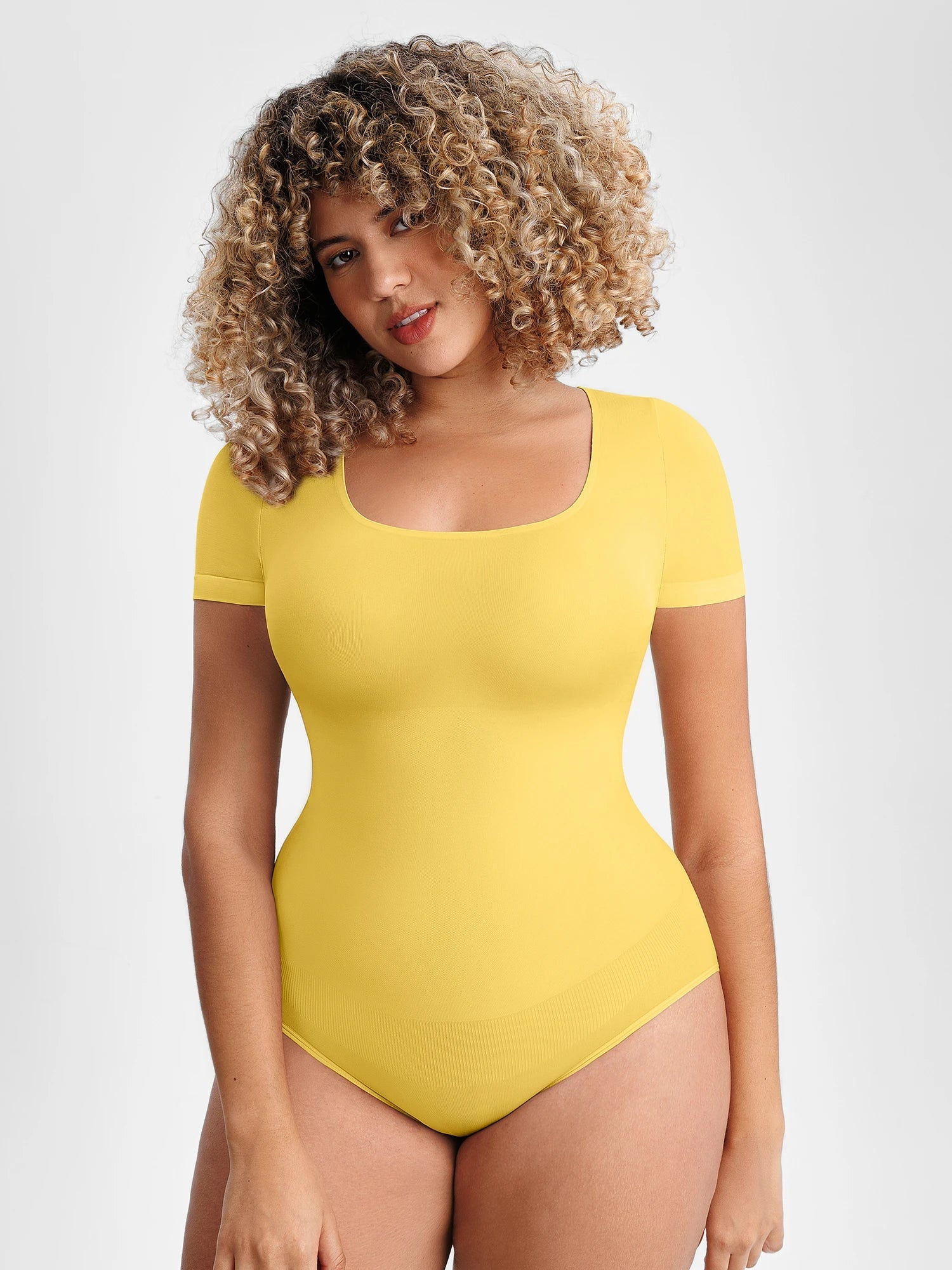 Scoop Neck Buttery Seamless Everyday Bodysuit