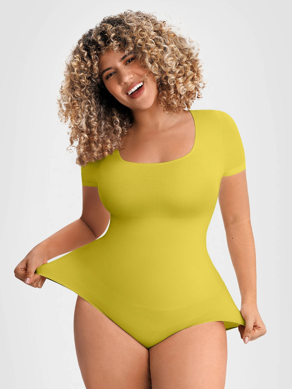 Scoop Neck Buttery Seamless Everyday Bodysuit