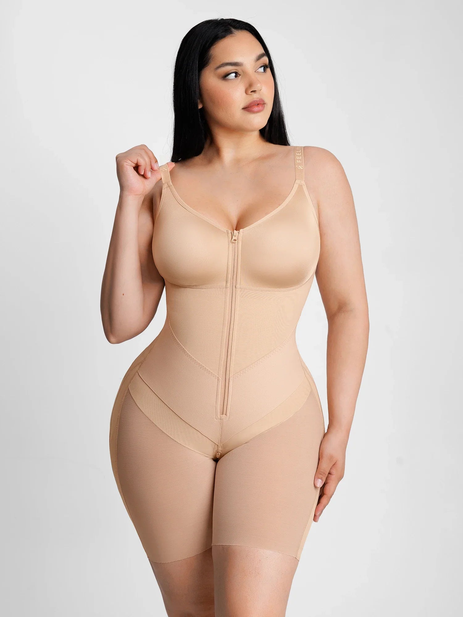 Full-Coverage Tummy Control Shaper Faja