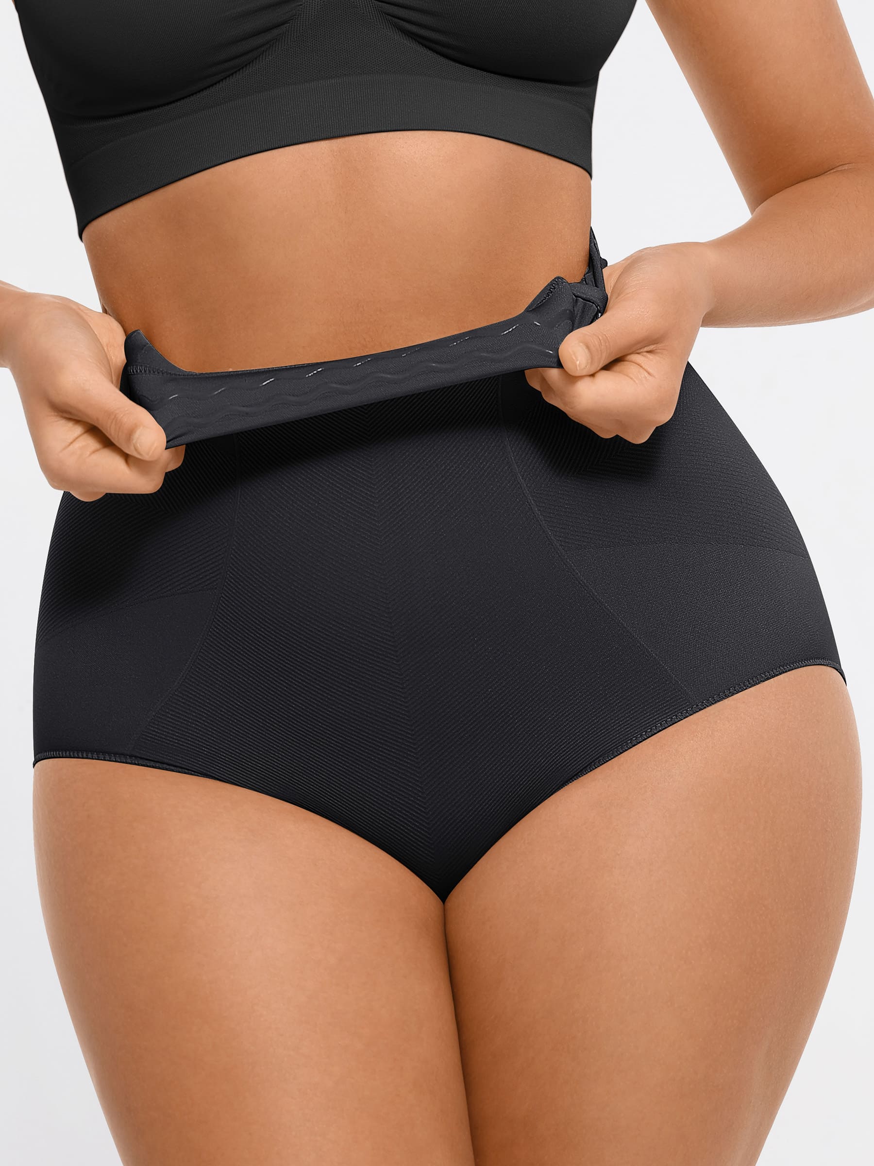High-Waisted Tummy Control Seamless Brief