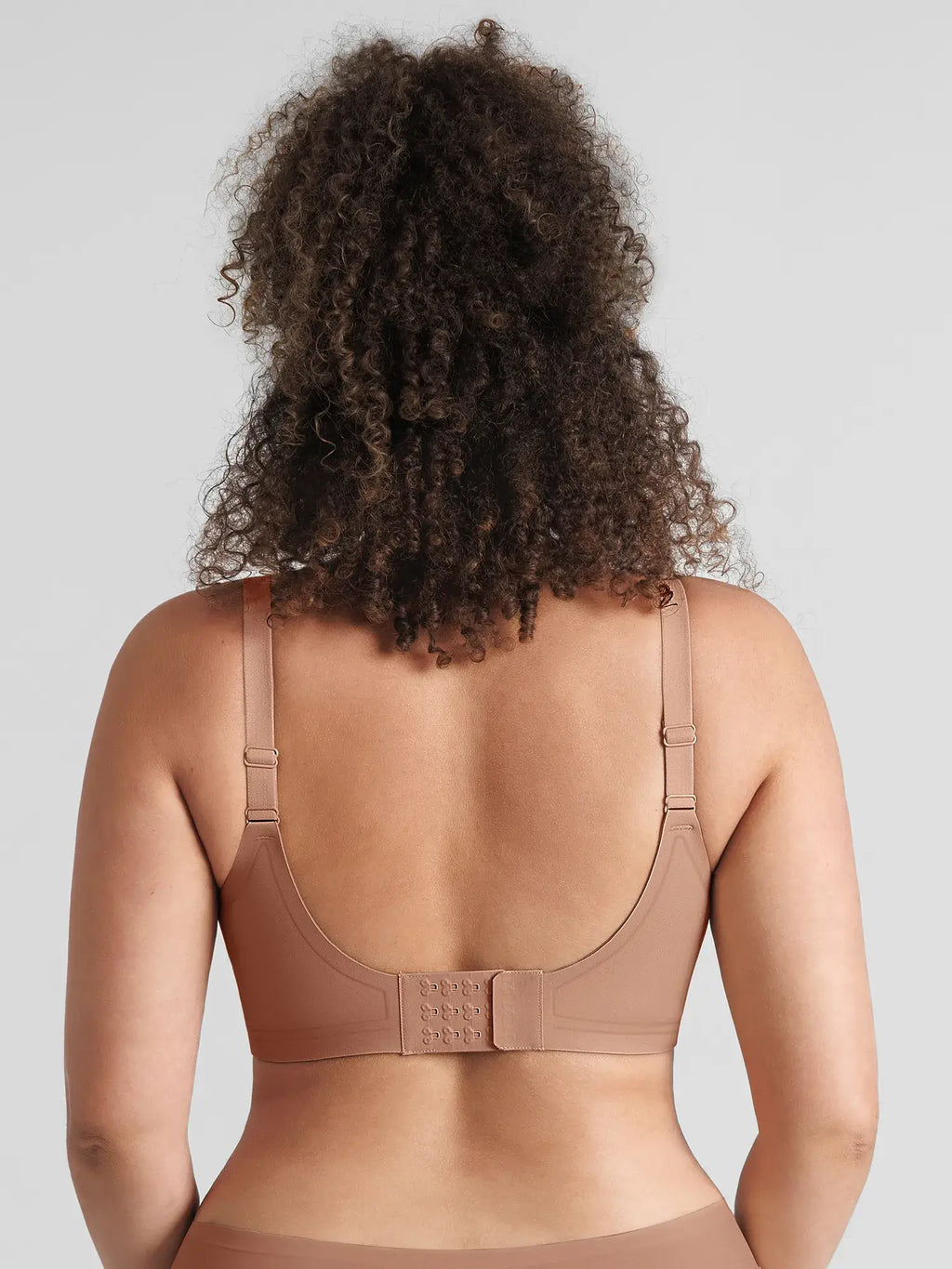 Jelly-Support Plunge Wireless Seamless Bra
