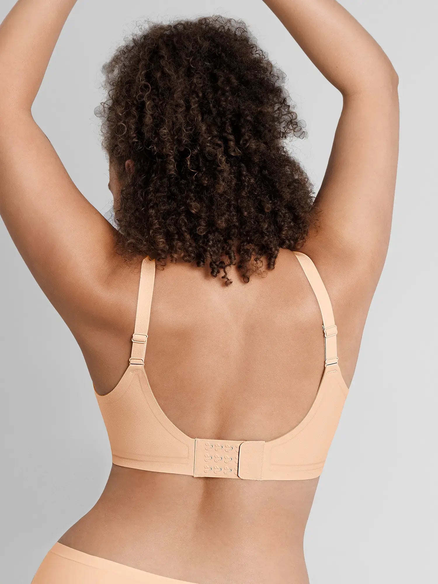 Jelly-Support Plunge Wireless Seamless Bra