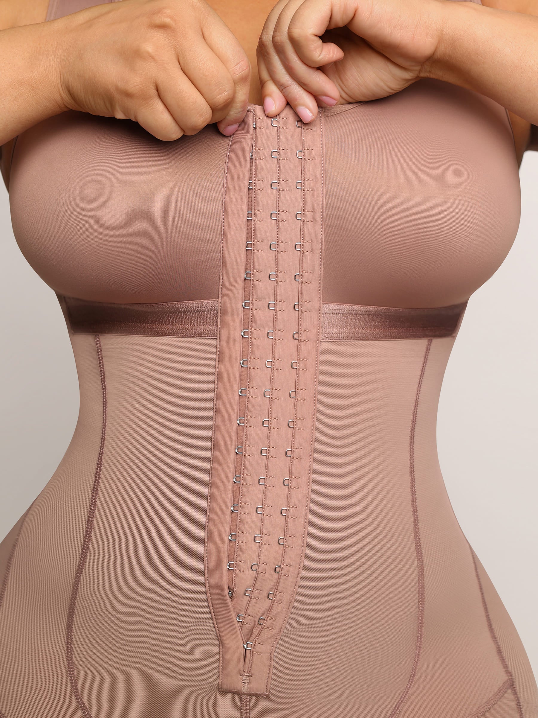 Post-Surgery Open Bust Sculpt Bodysuit