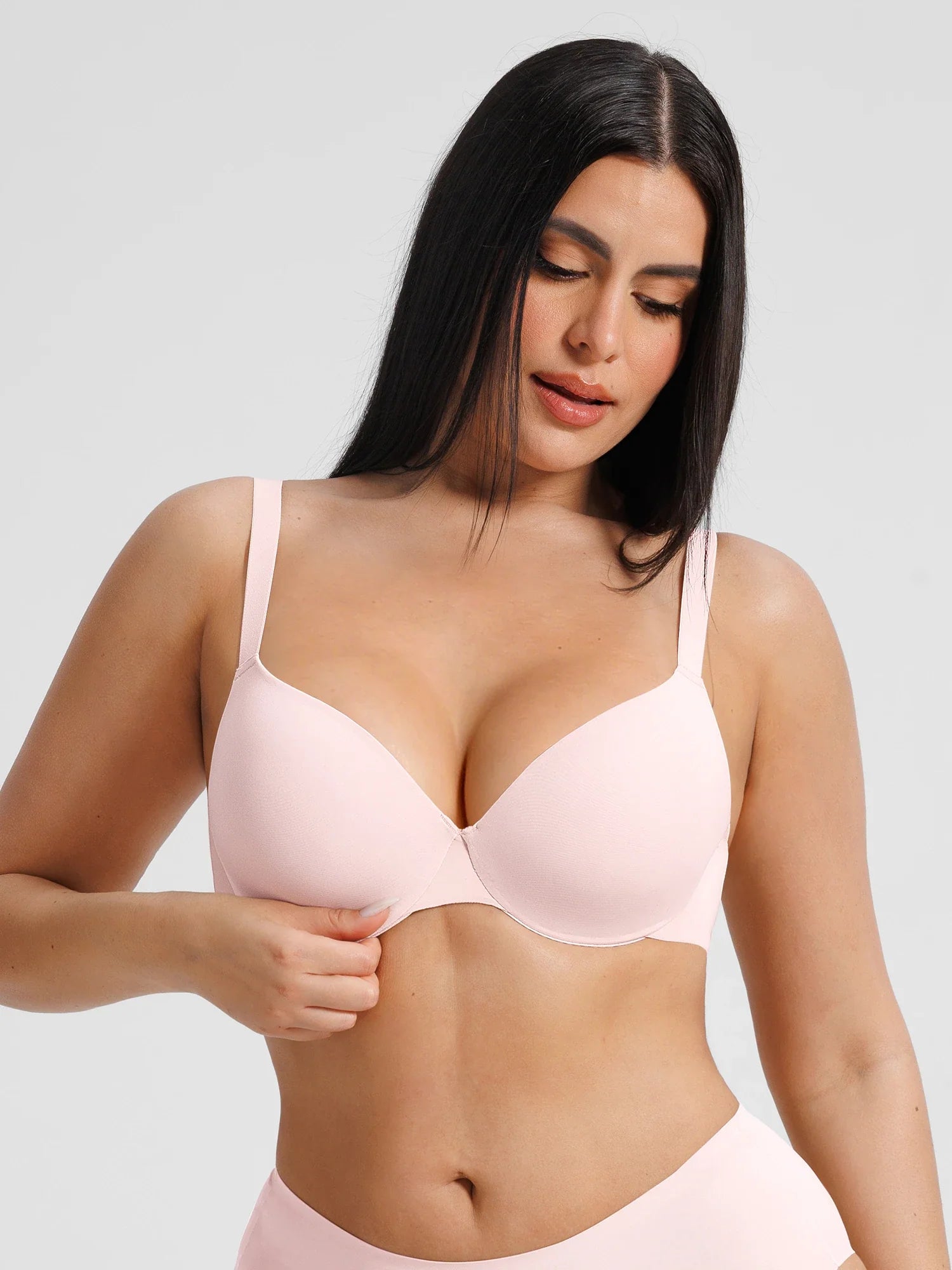 Push Up Lightly Lined Demi Bra