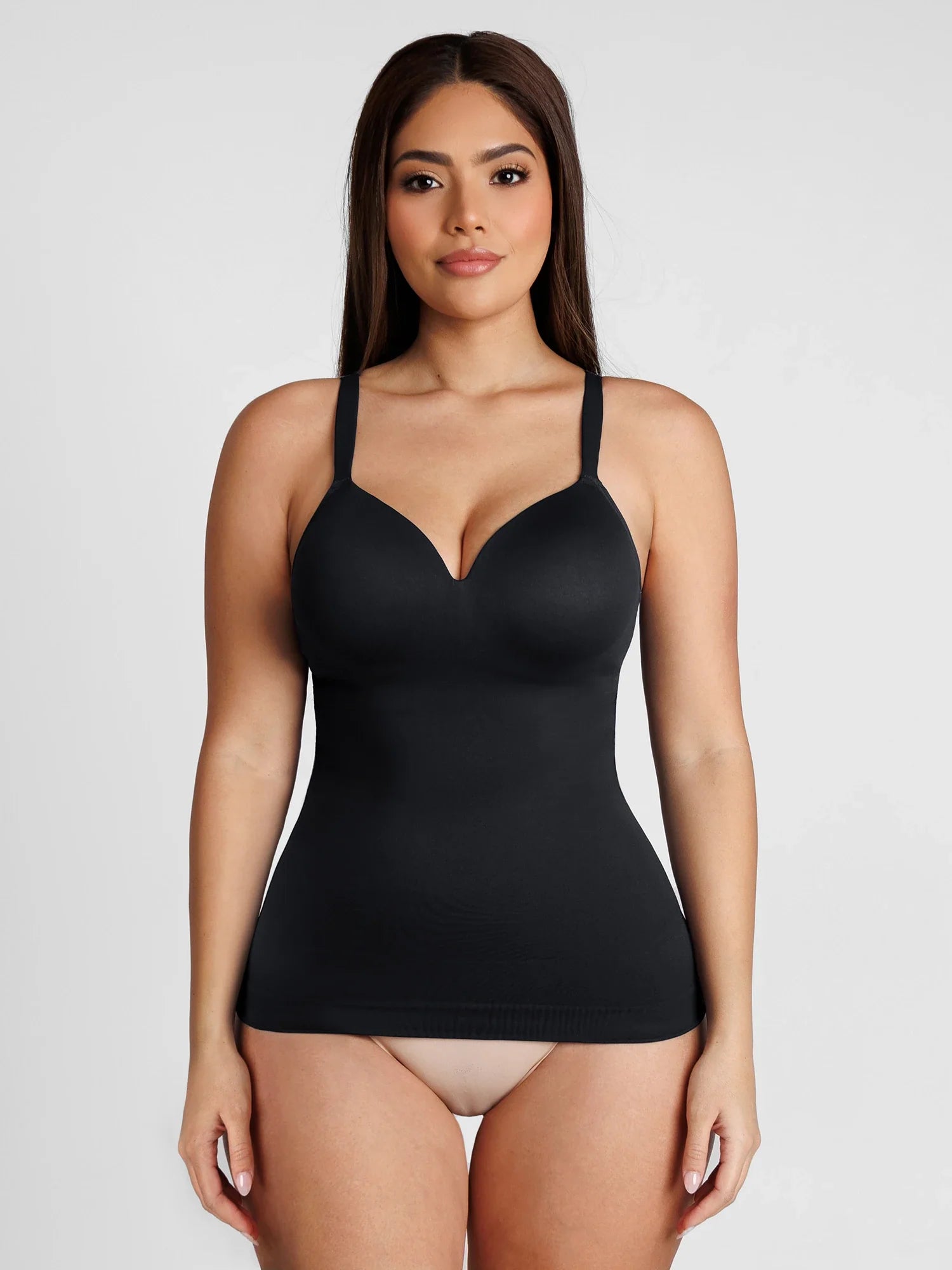 Seamless Built-In Bra Cami Top