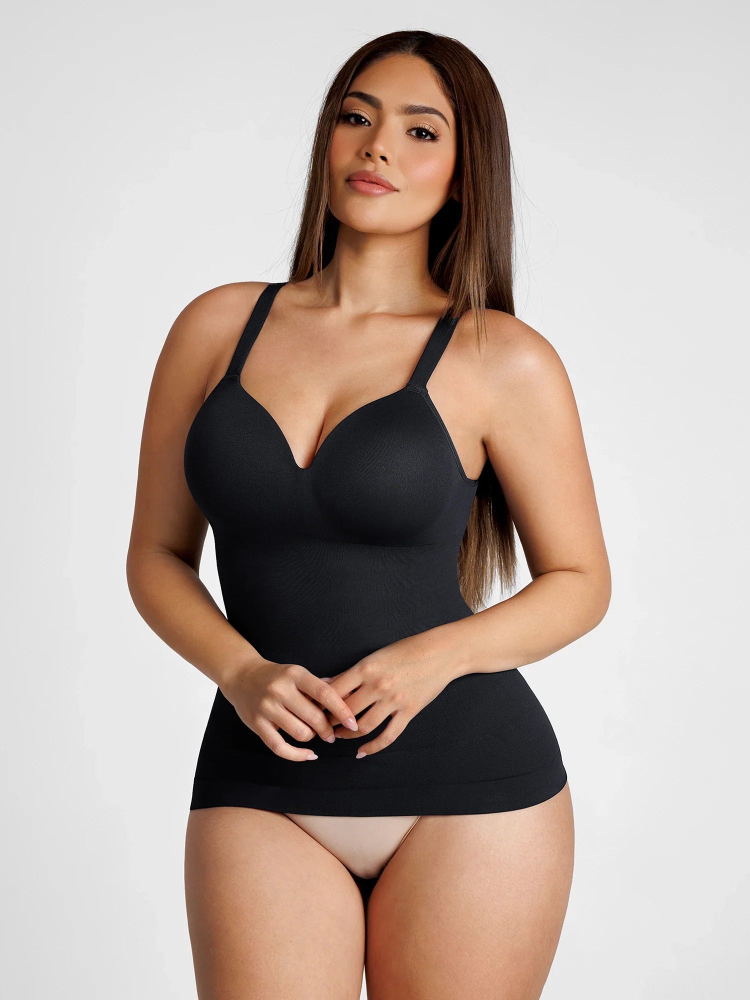 Seamless Built-In Bra Cami Top