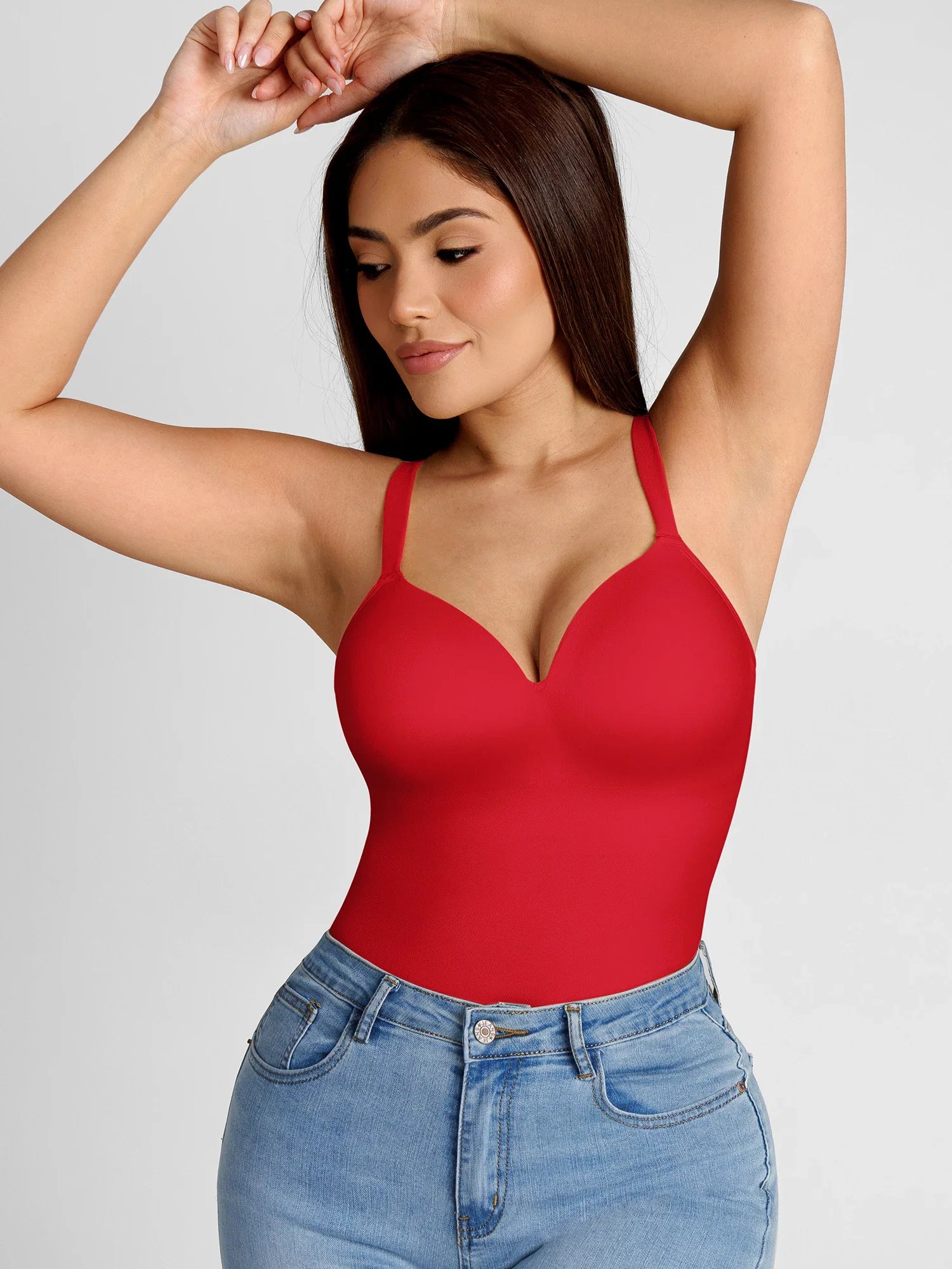 Seamless Built-In Bra Cami Top
