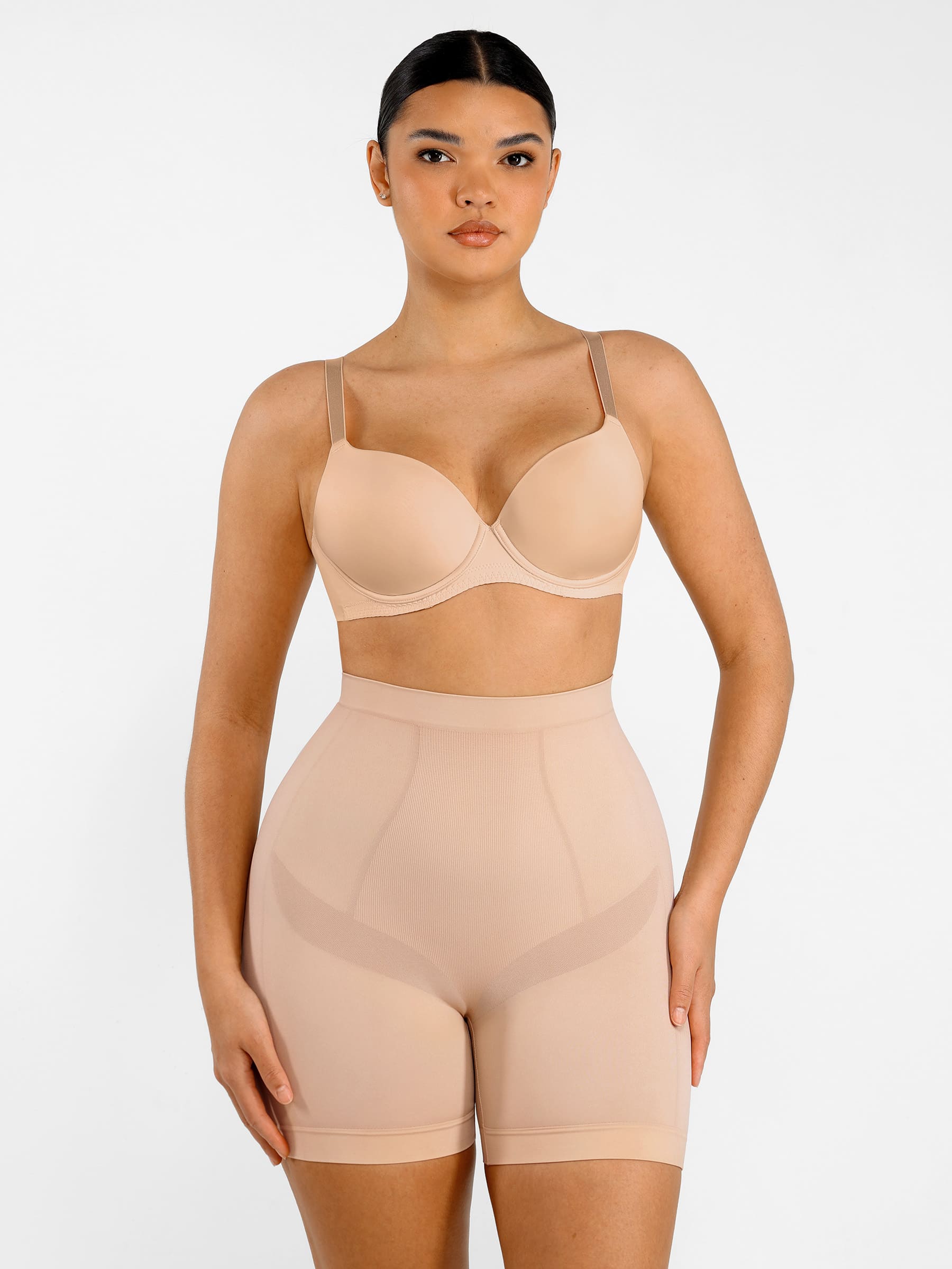 Butt-Lifting Seamless Comfort Shaping Shorts
