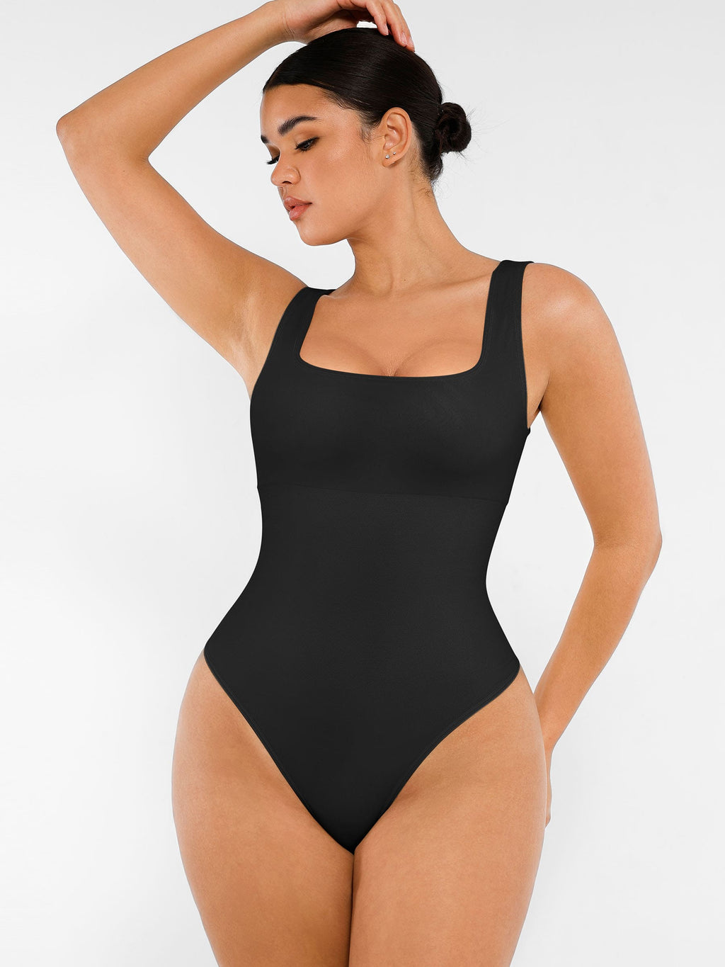 Square Neck Soft Seamless Bodysuit