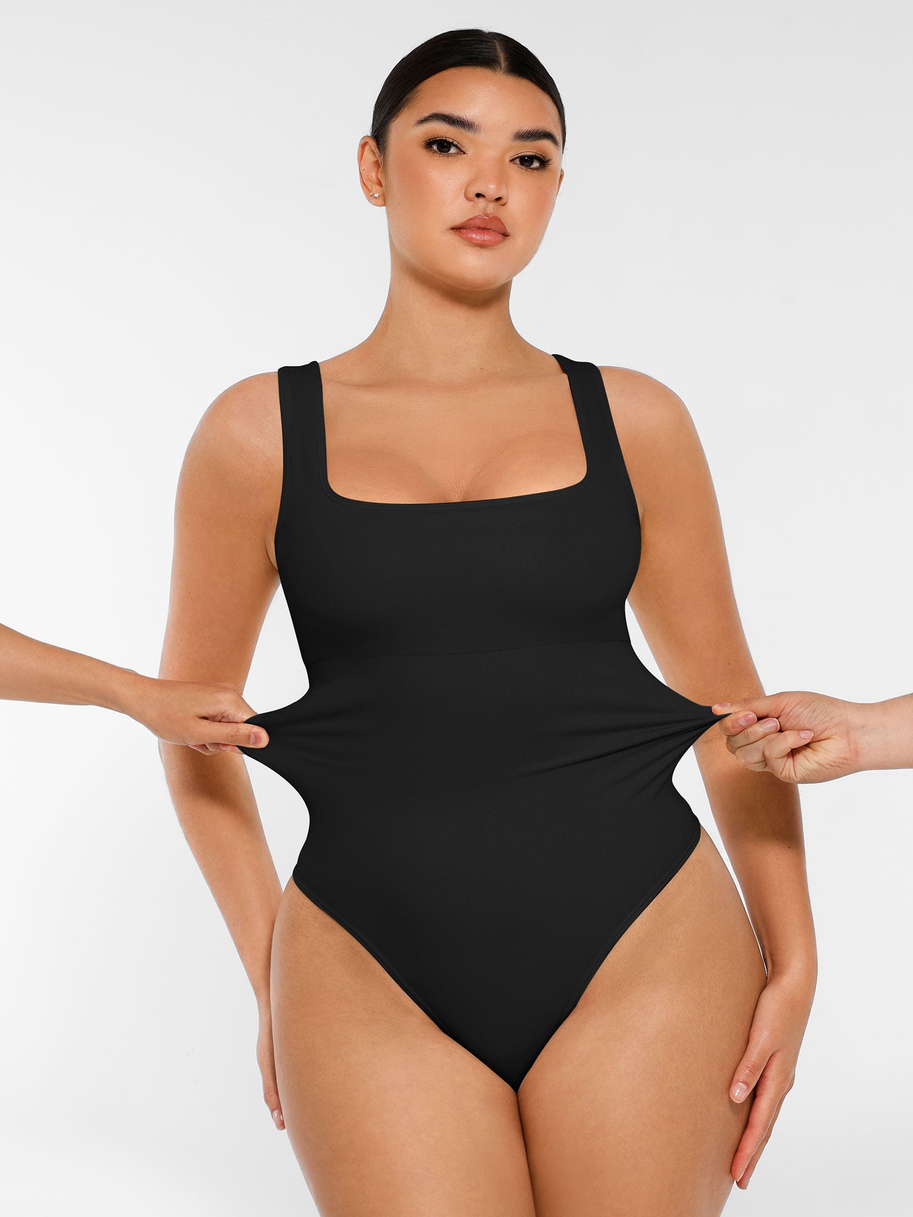 Square Neck Soft Seamless Bodysuit