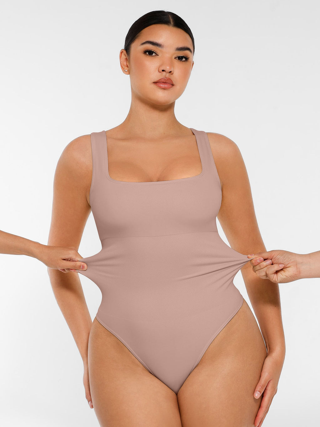 Square Neck Soft Seamless Bodysuit