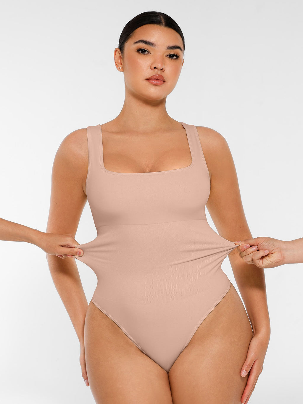Square Neck Soft Seamless Bodysuit