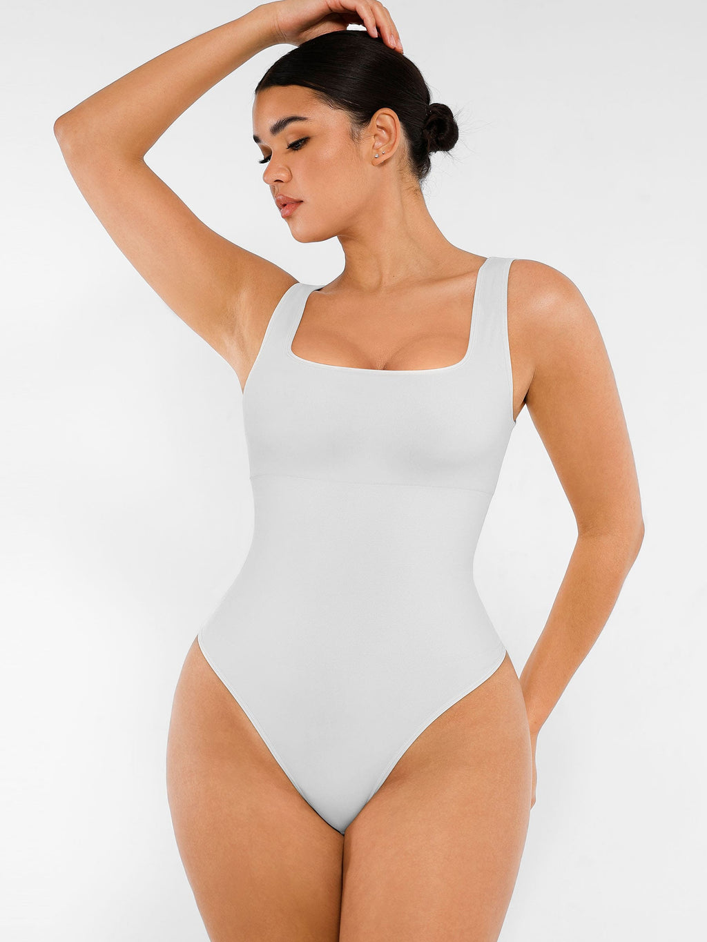 Square Neck Soft Seamless Bodysuit