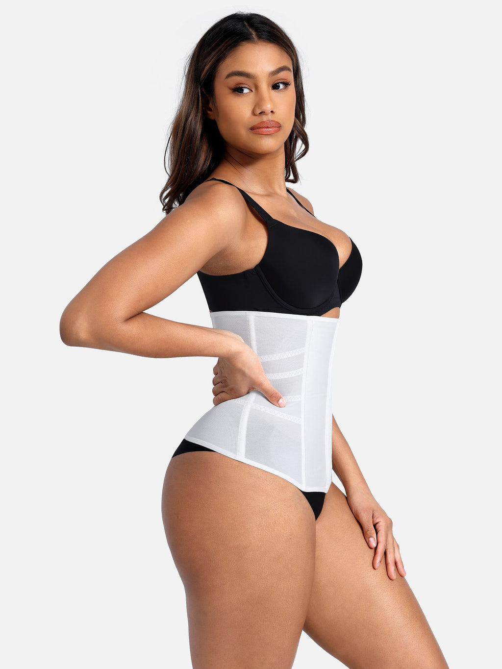Mesh Steel-Boned Waist Trainer