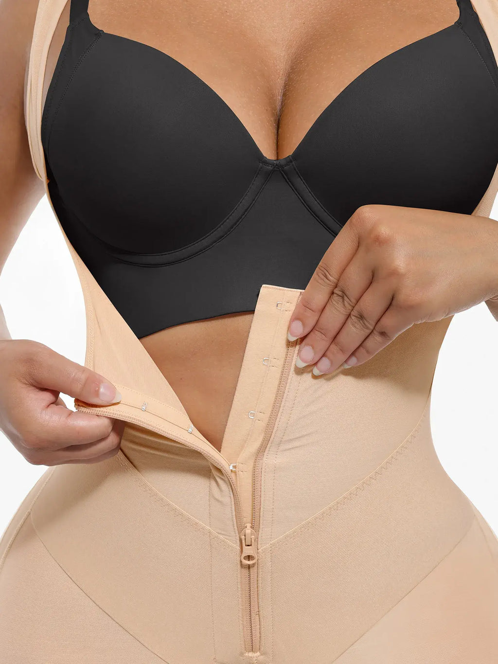 V-Shaped Faja Tummy Control Butt Lift Bodysuit