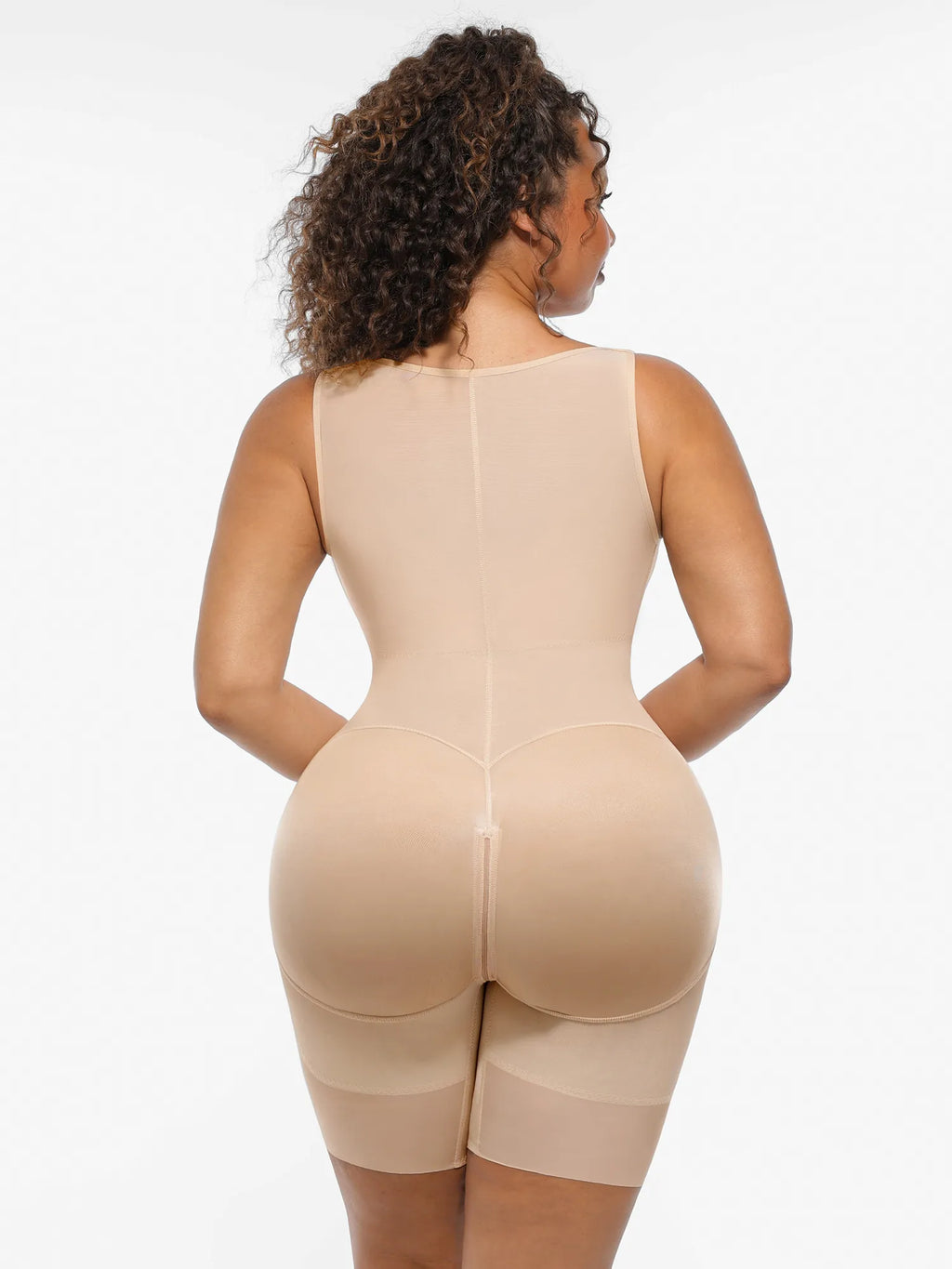 V-Shaped Faja Tummy Control Butt Lift Bodysuit
