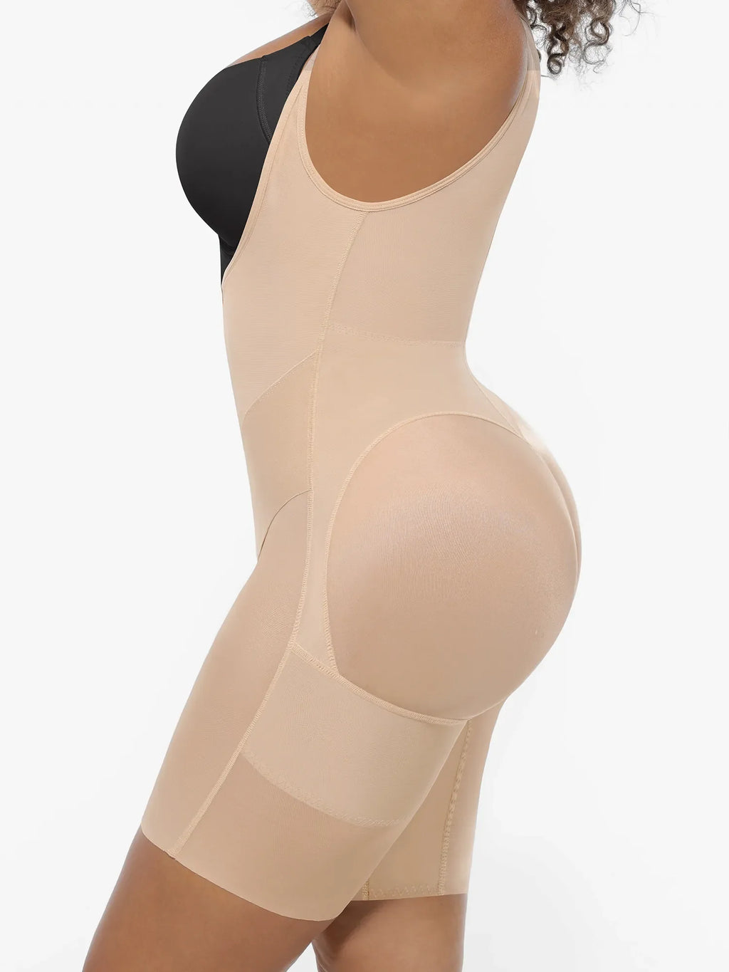 V-Shaped Faja Tummy Control Butt Lift Bodysuit