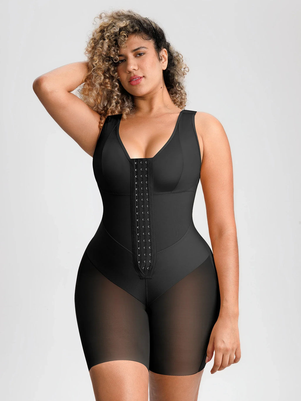 V-Band Waist Snatching Contour Bodysuit