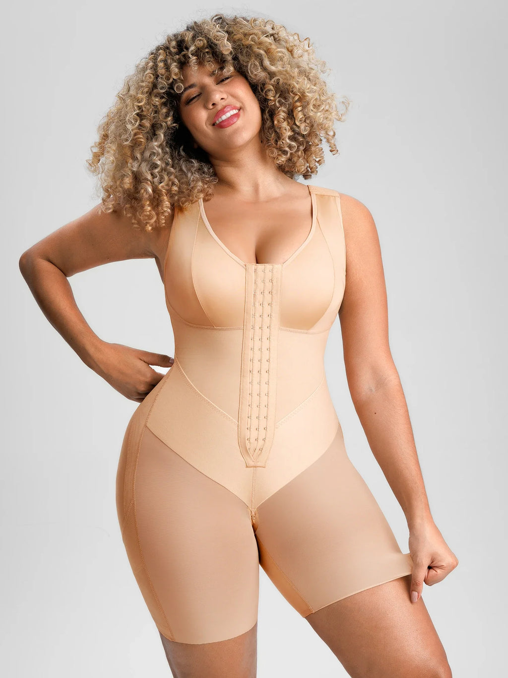 V-Band Waist Snatching Contour Bodysuit