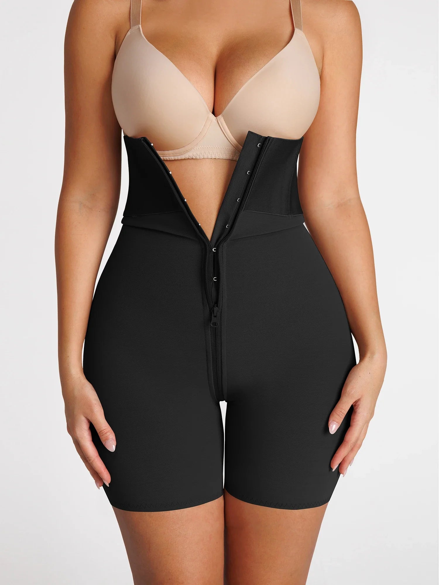 Tummy Control Wide Waistband Shaping Shorts