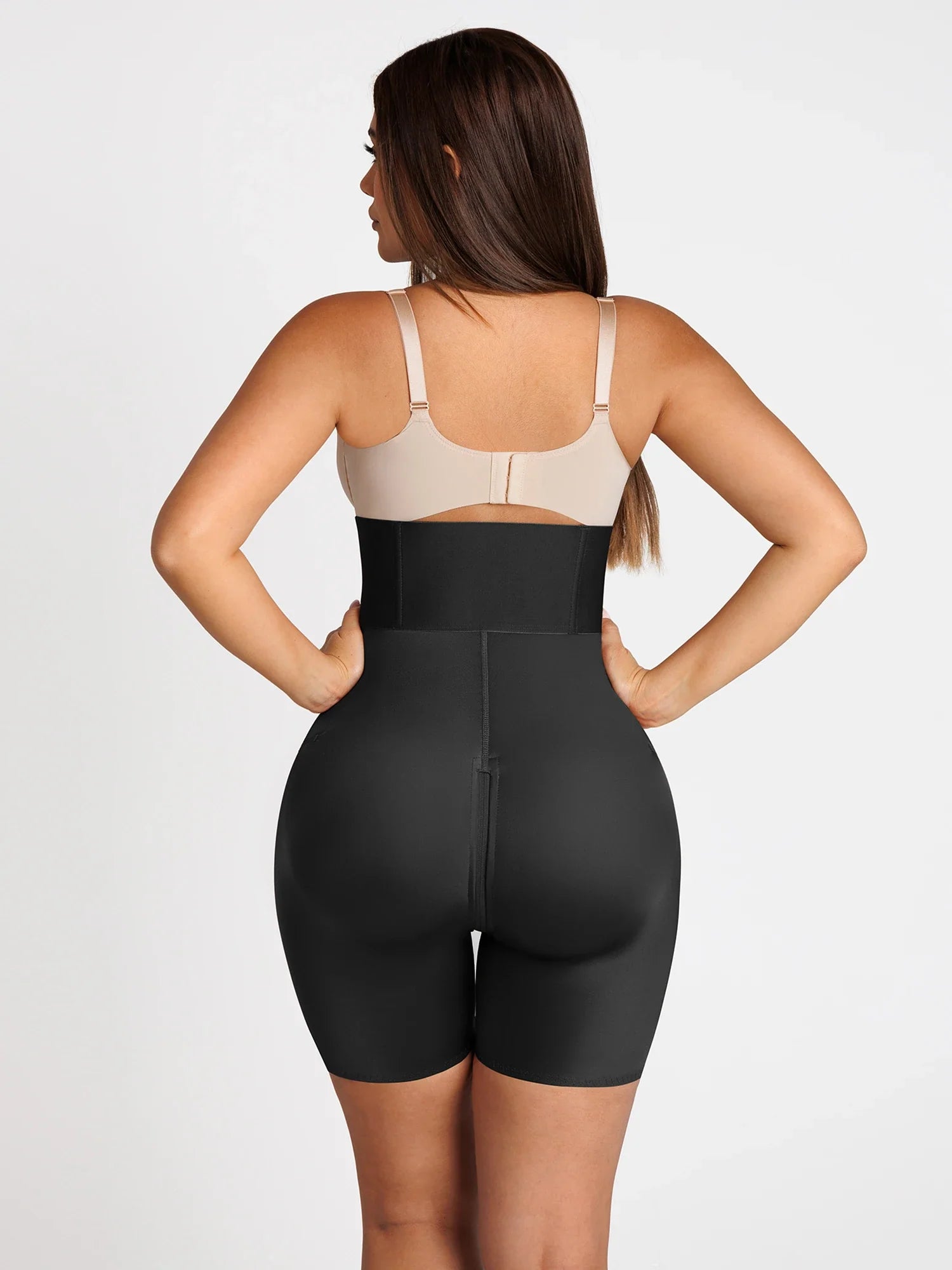 Tummy Control Wide Waistband Shaping Shorts