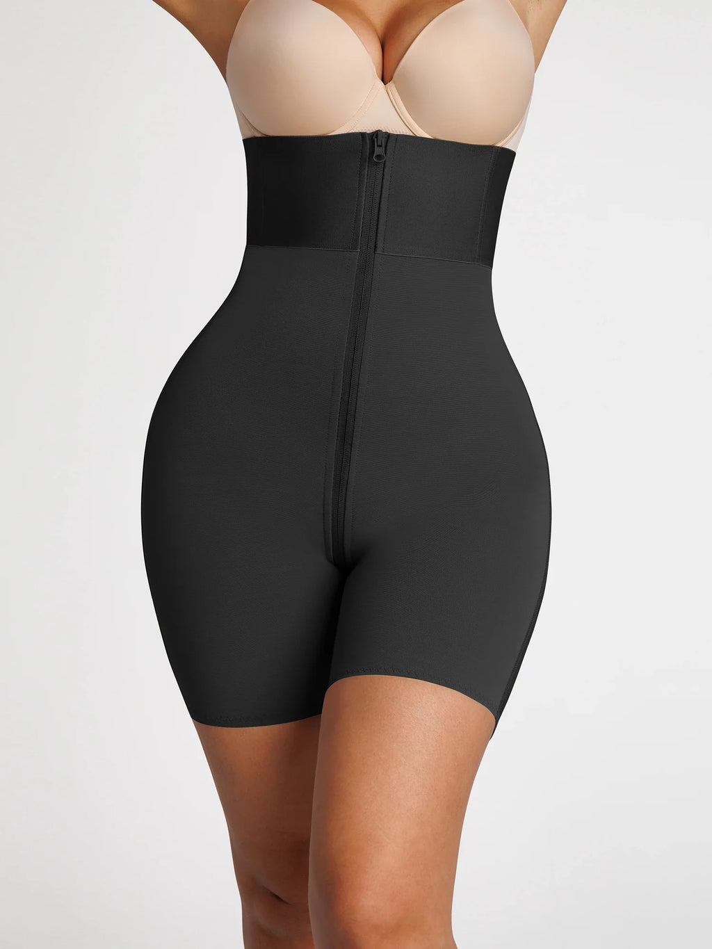 Tummy Control Wide Waistband Shaping Shorts